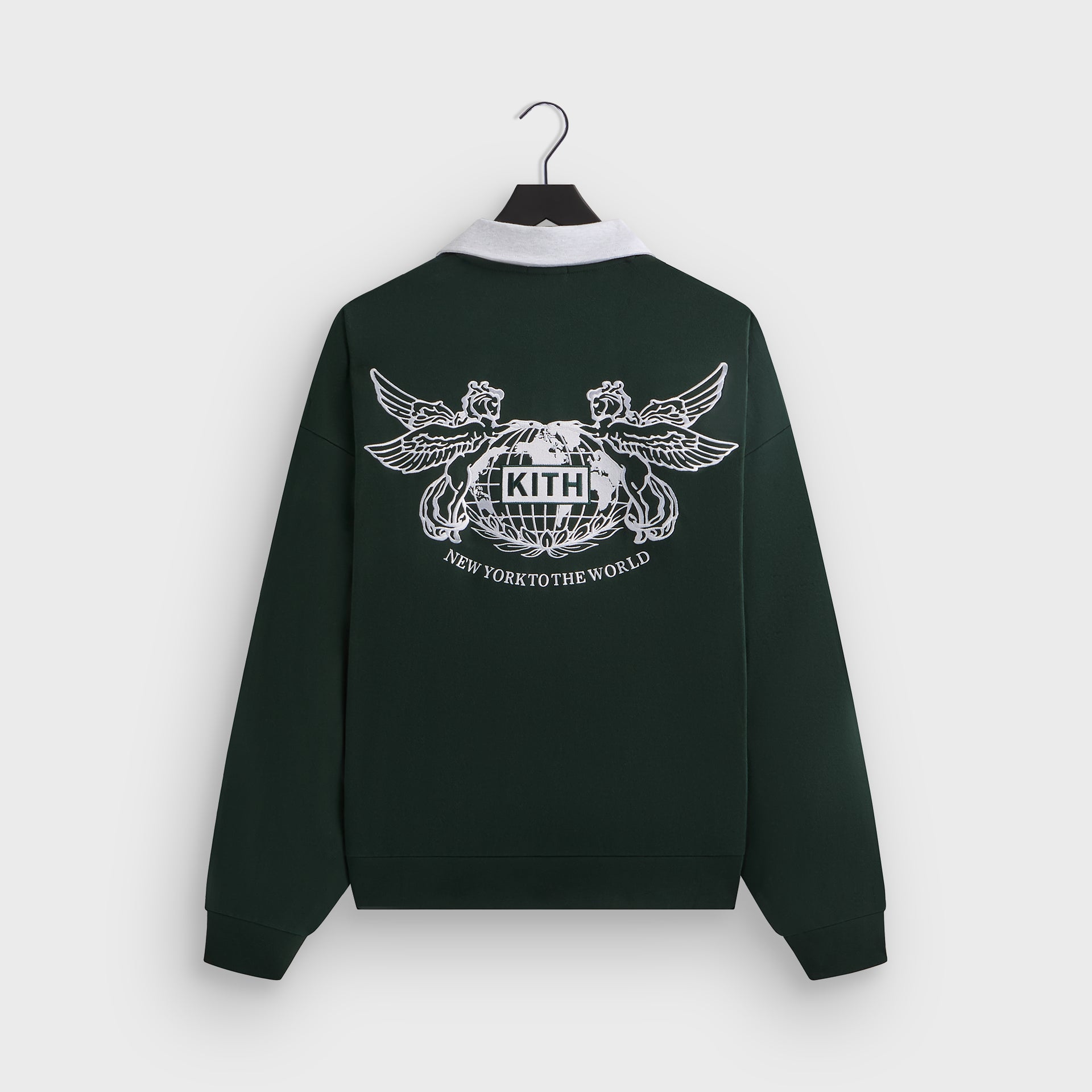 Kith Pegasus Crest Nelson Collared Pullover - Stadium