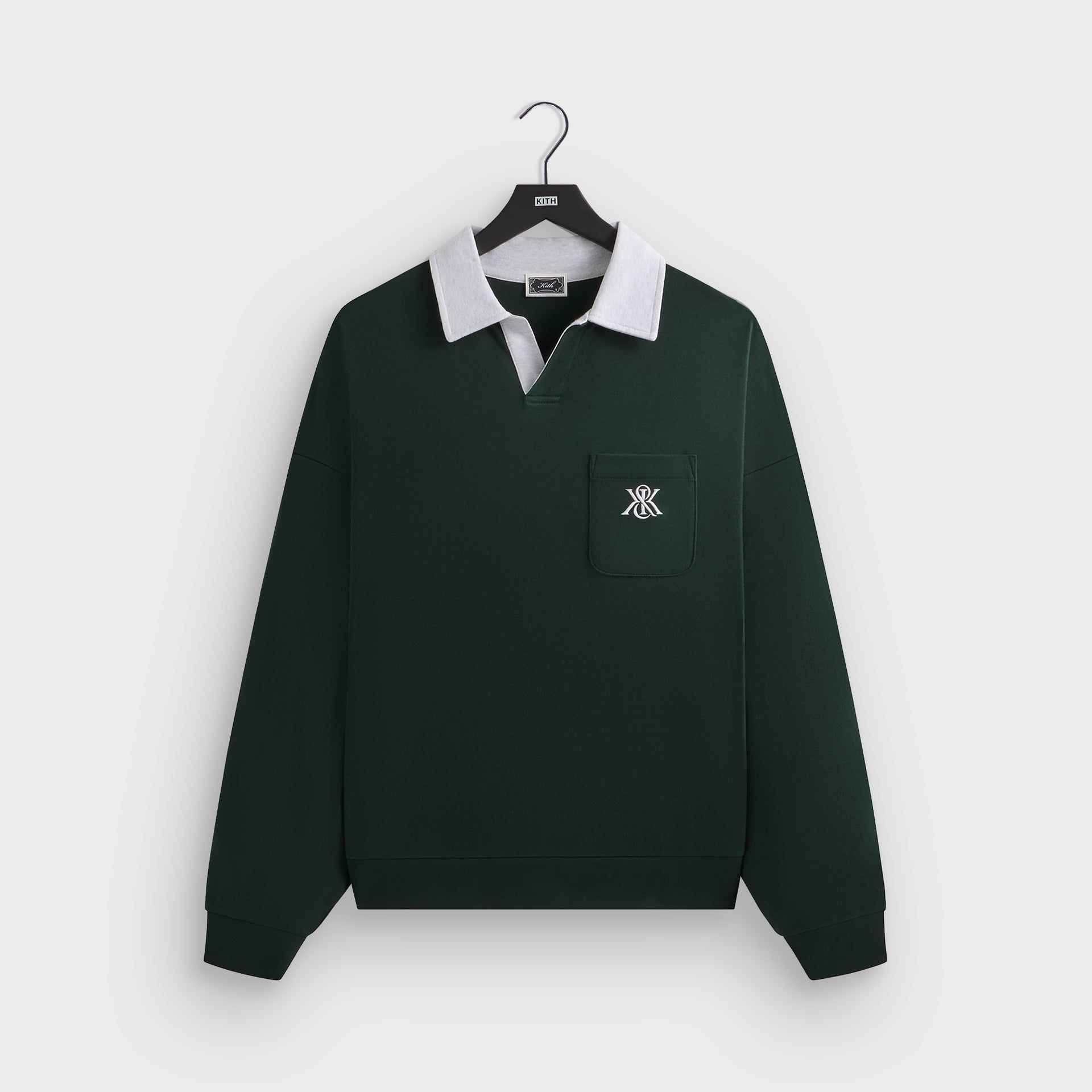 Kith Pegasus Crest Nelson Collared Pullover - Stadium