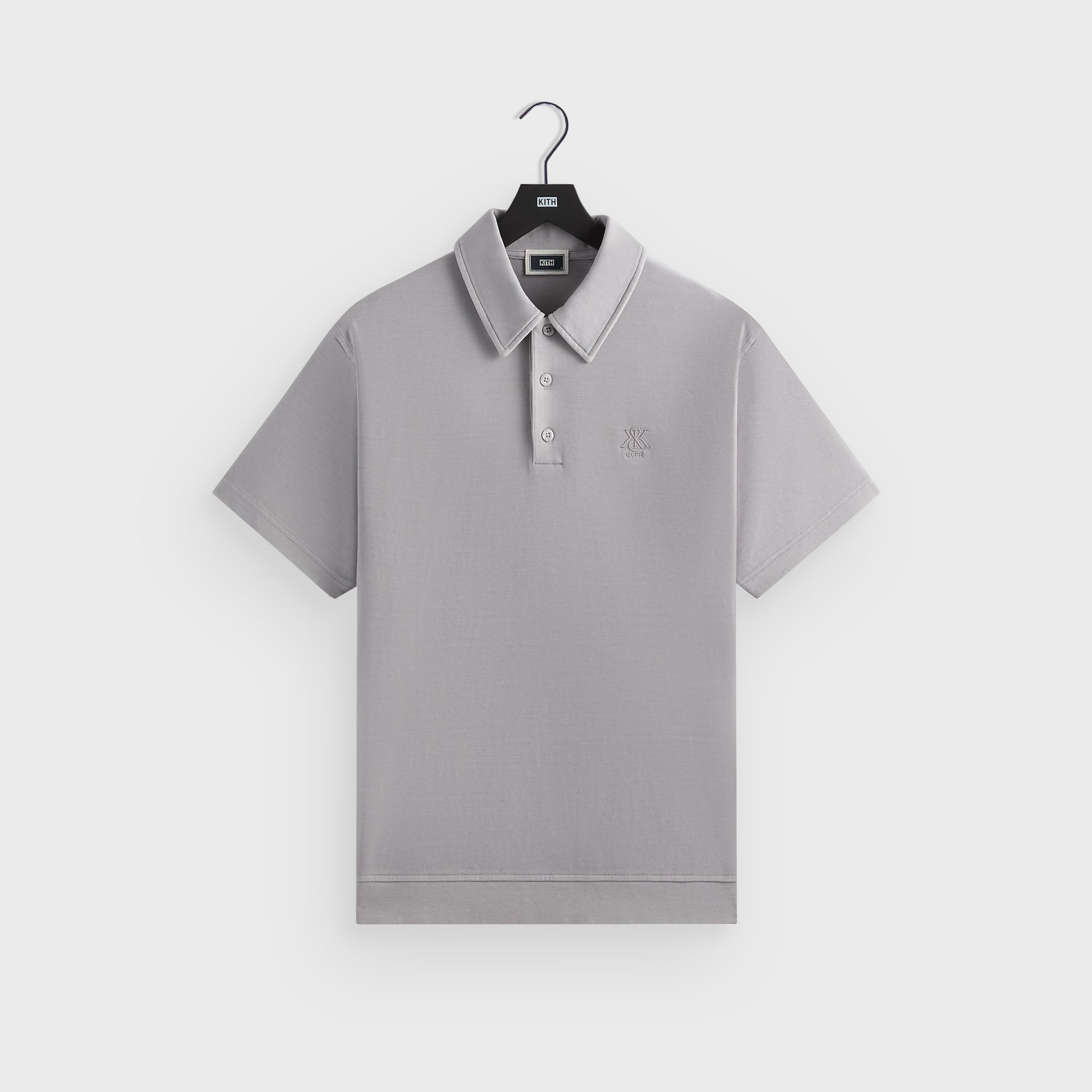 Kith Crystal Wash Interlock Graham Polo - Float