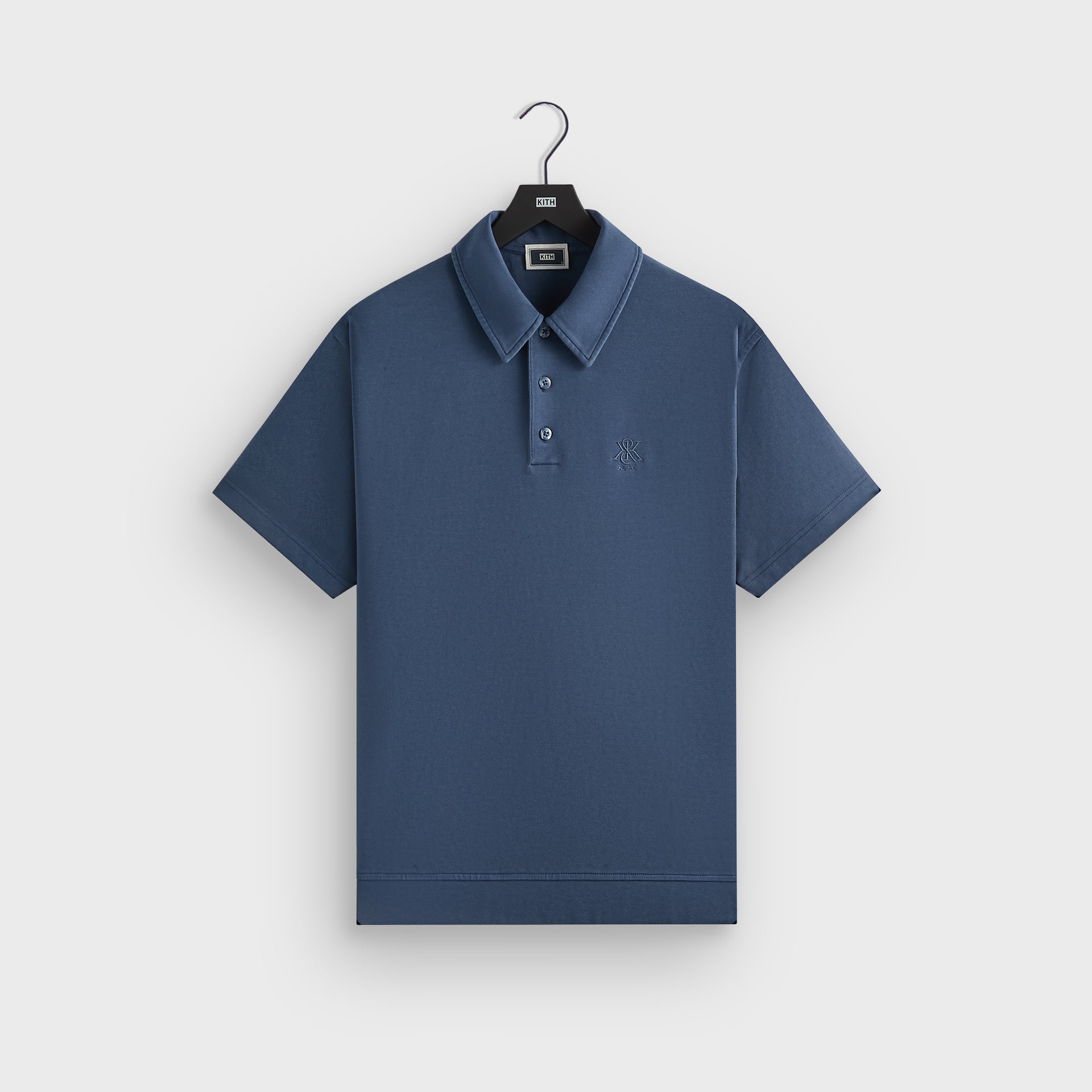 Kith Crystal Wash Interlock Graham Polo - Mystery