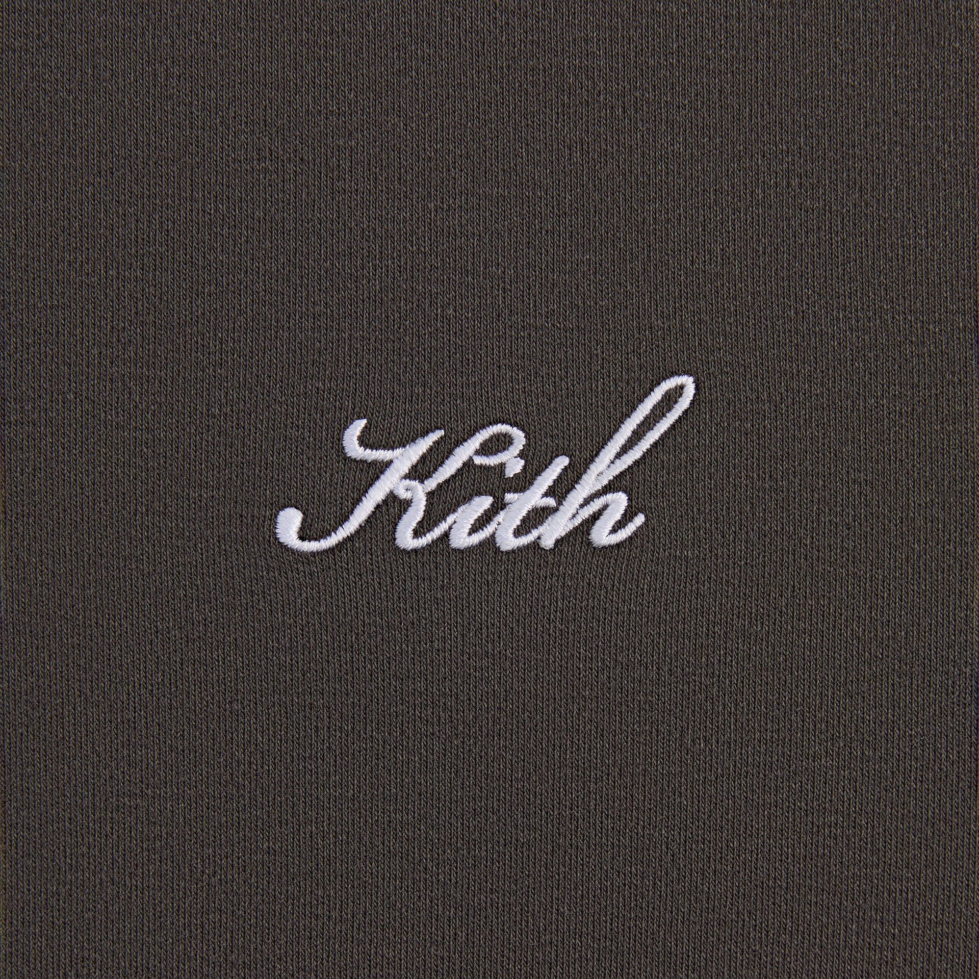 Kith Crystal Wash Interlock Williams III Hoodie - Somber