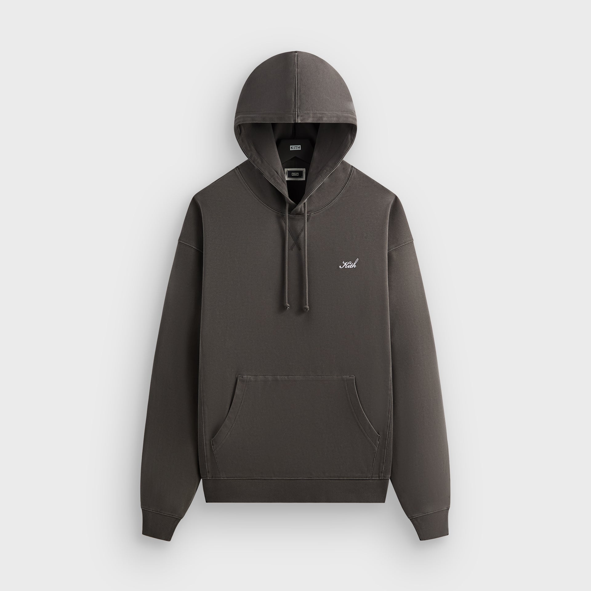 Kith Crystal Wash Interlock Williams III Hoodie - Somber