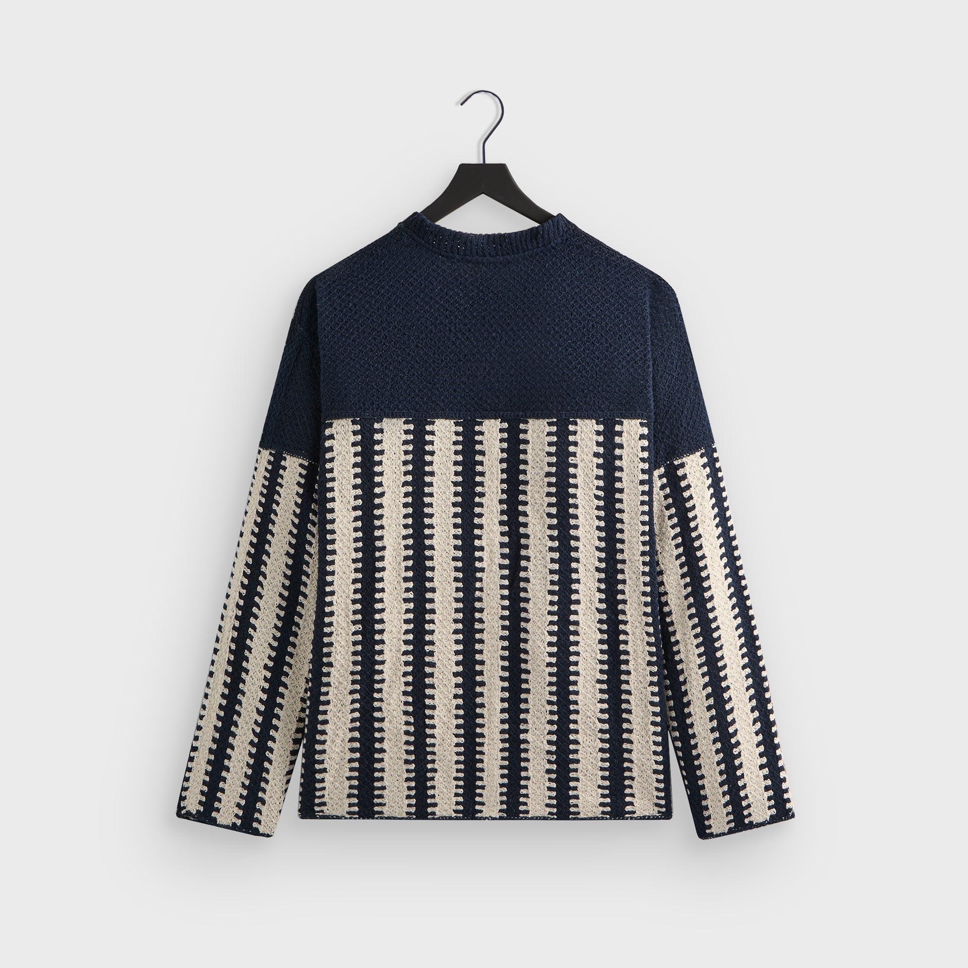 Kith Long Sleeve Crochet Malik Jersey - Nocturnal