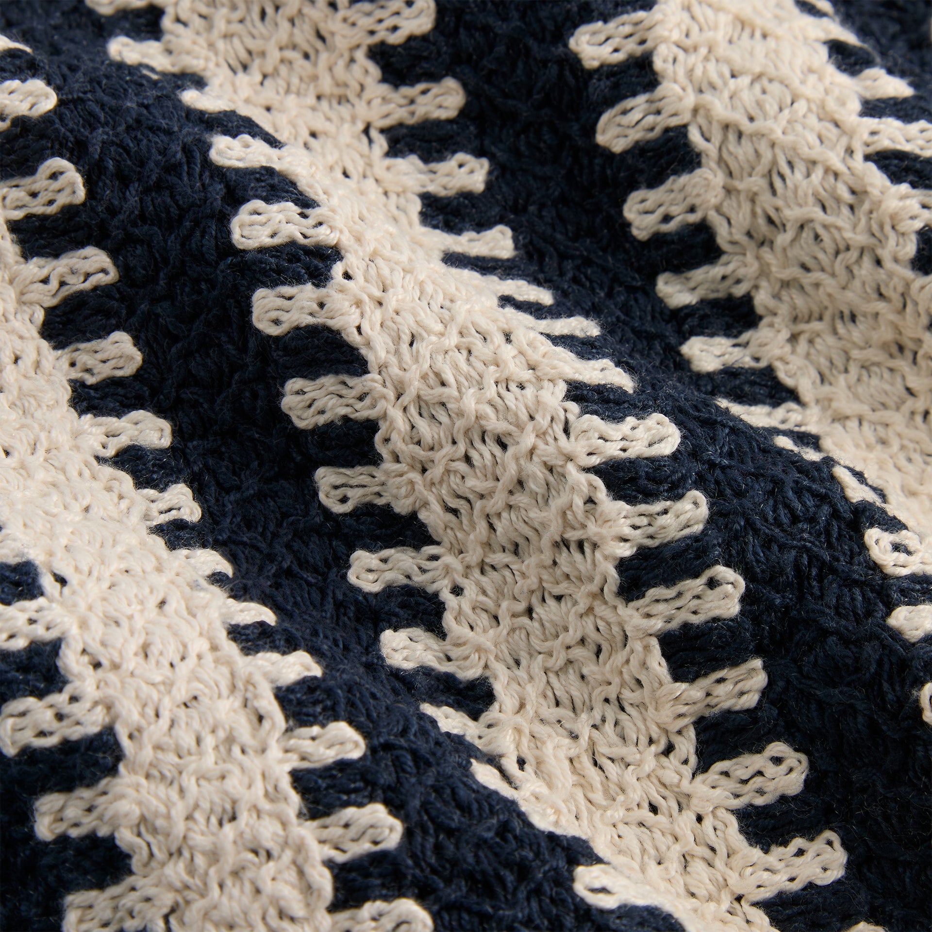 Kith Long Sleeve Crochet Malik Jersey - Nocturnal