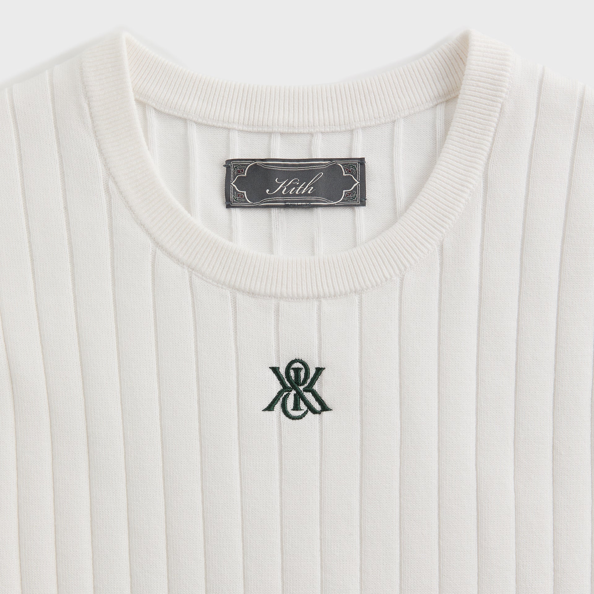 Kith Rhys Knit Stripe Vest - White