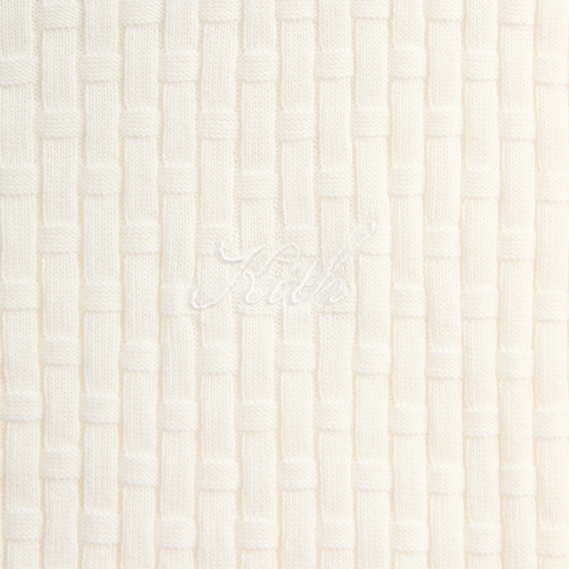 Kith Basketweave Tilden Polo - Sandrift