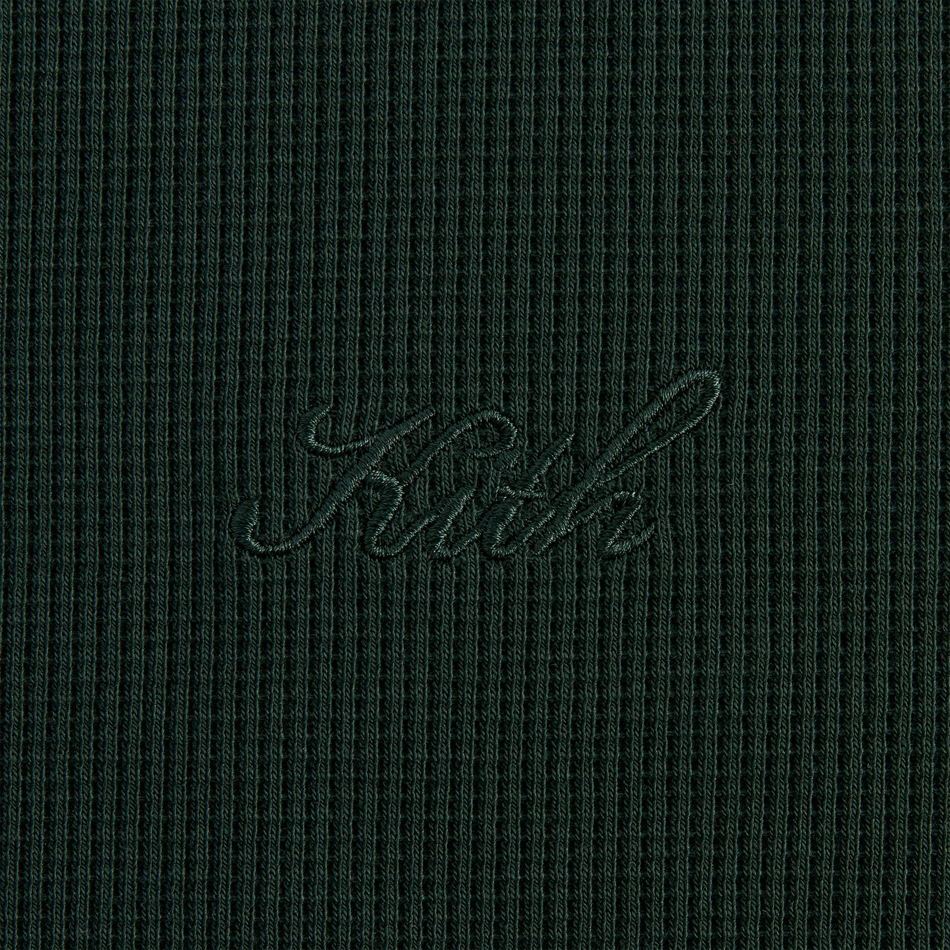 Kith Micro Waffle Short Sleeve Colby Pullover - Stadium