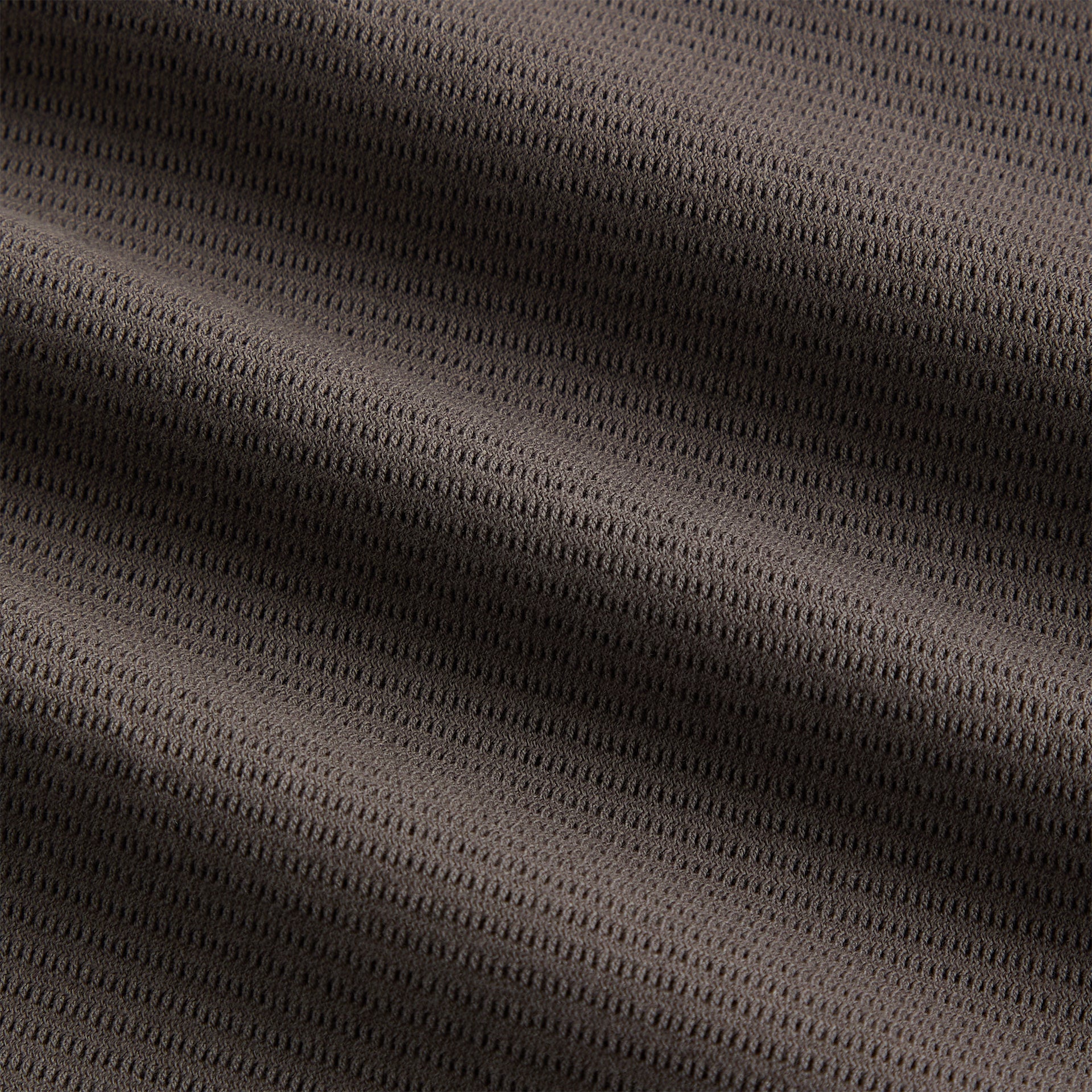 Kith Pointelle Mesh Short Sleeve Heathrow Tee - Cacao