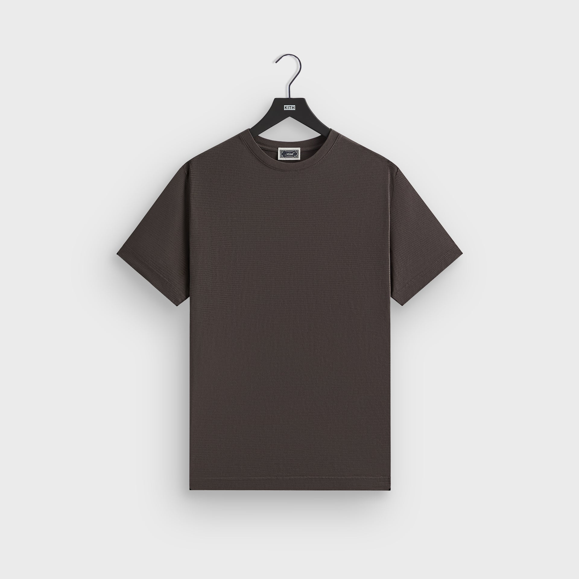 Kith Pointelle Mesh Short Sleeve Heathrow Tee - Cacao