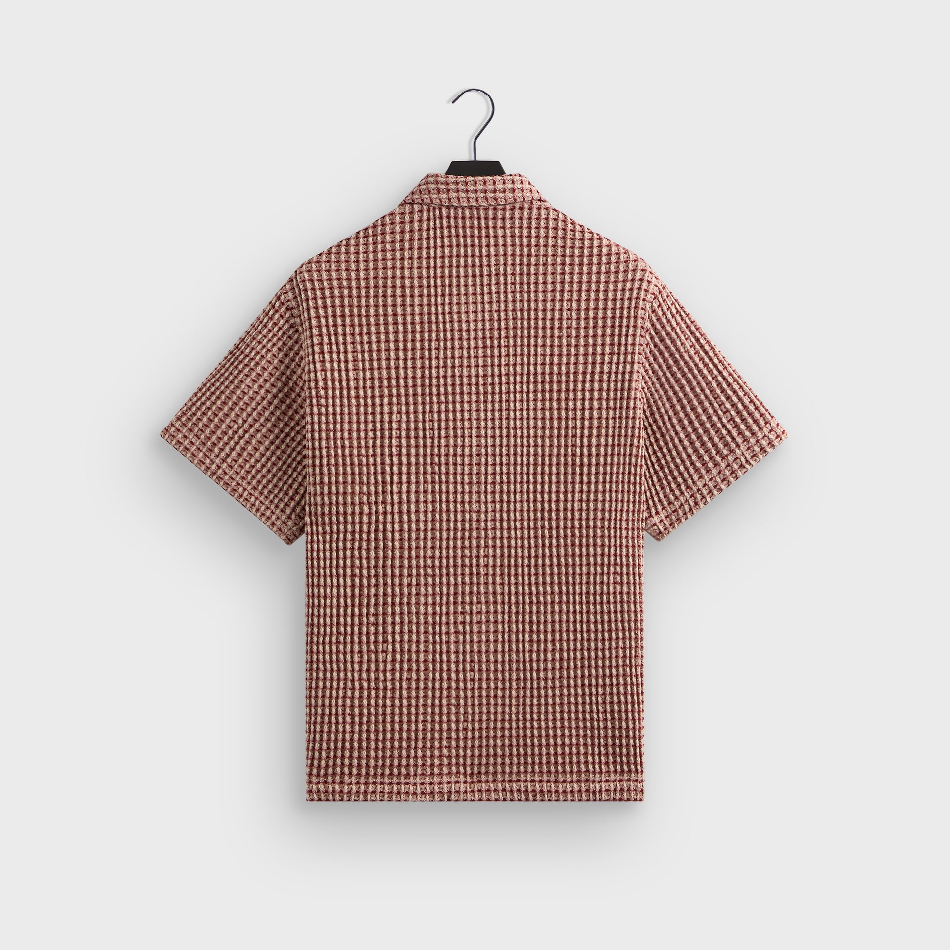 Kith Geometric Diamond Short Sleeve Boxy Collared Overshirt - Bitters
