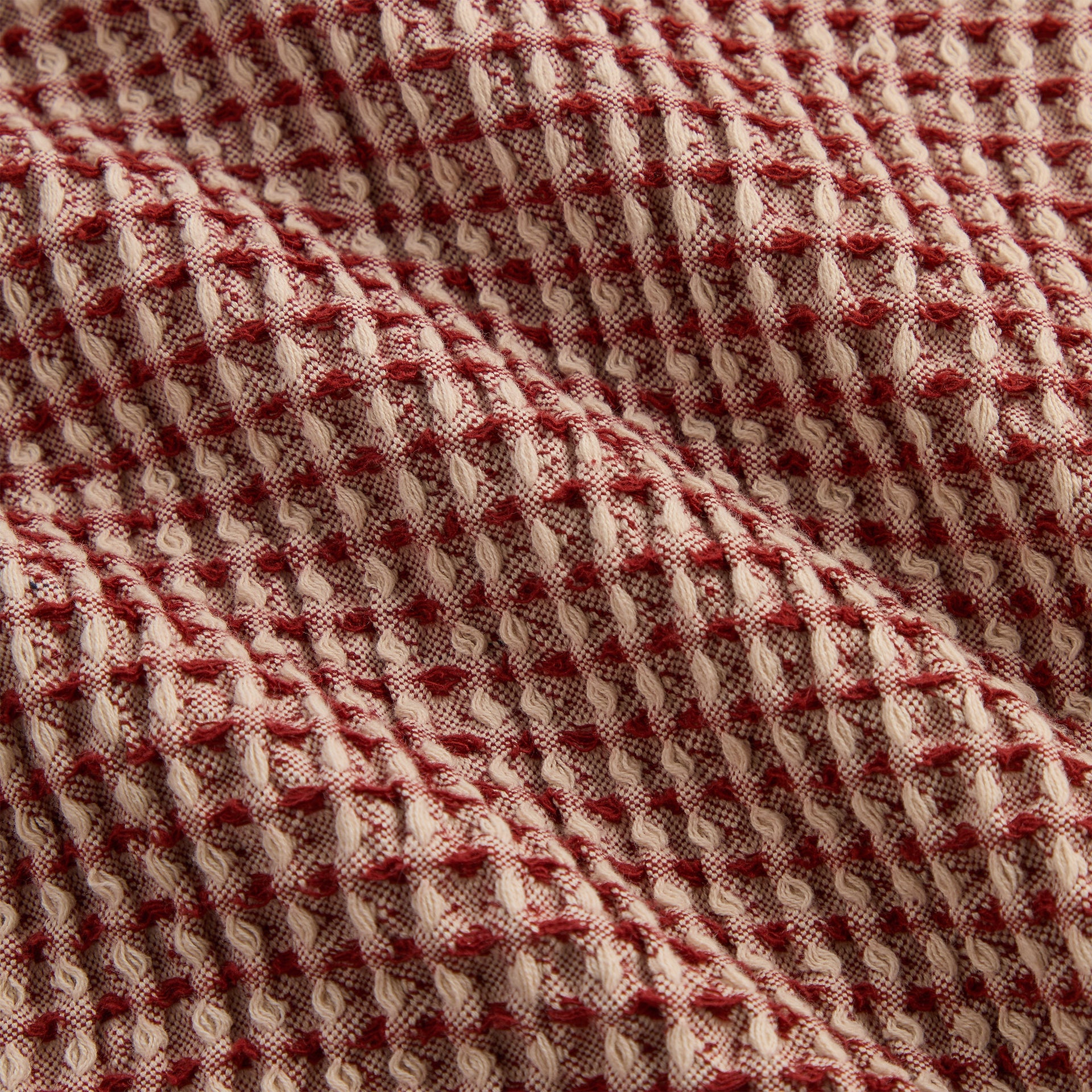 Kith Geometric Diamond Short Sleeve Boxy Collared Overshirt - Bitters