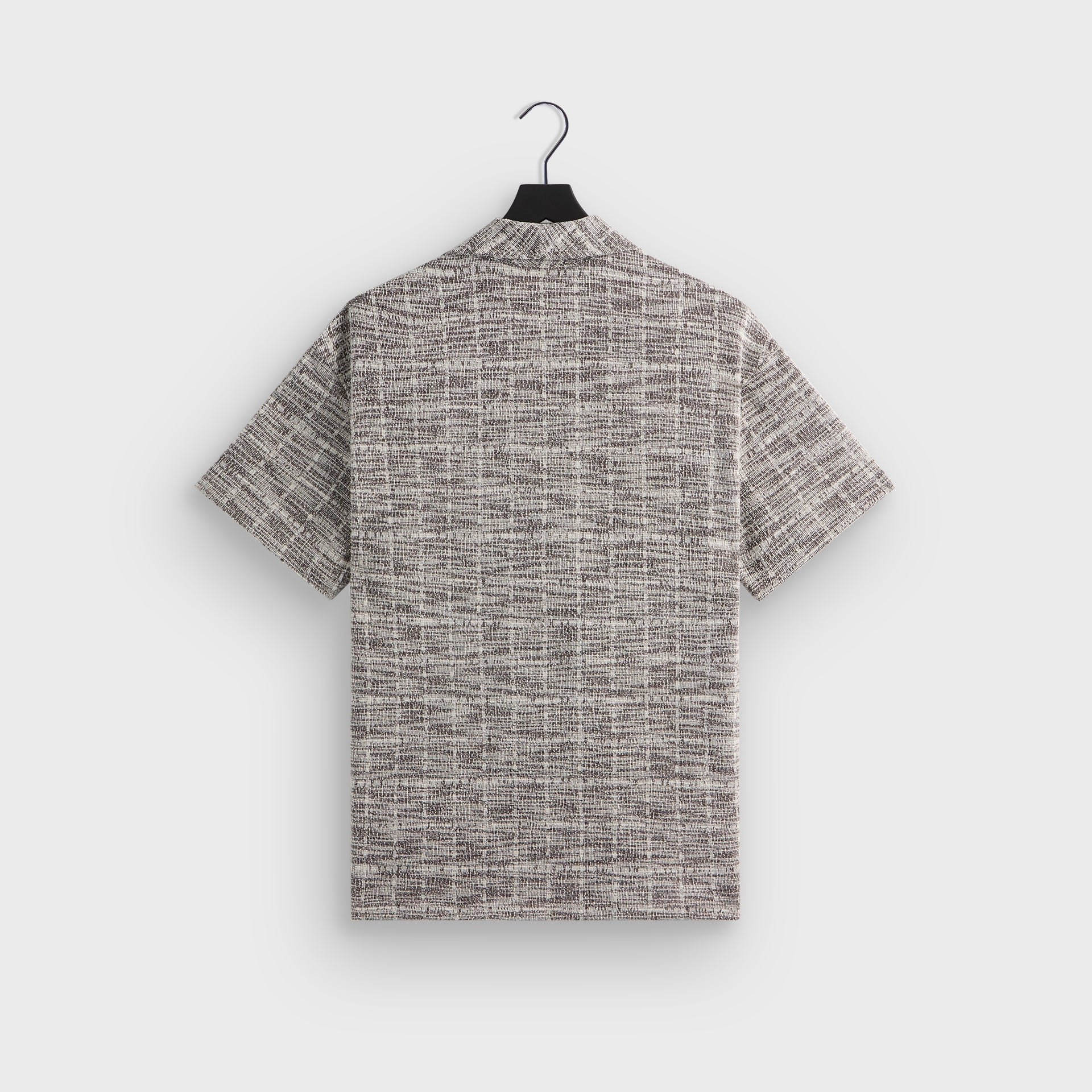 Kith Tweed Short Sleeve Thompson Crossover Shirt - Kindling