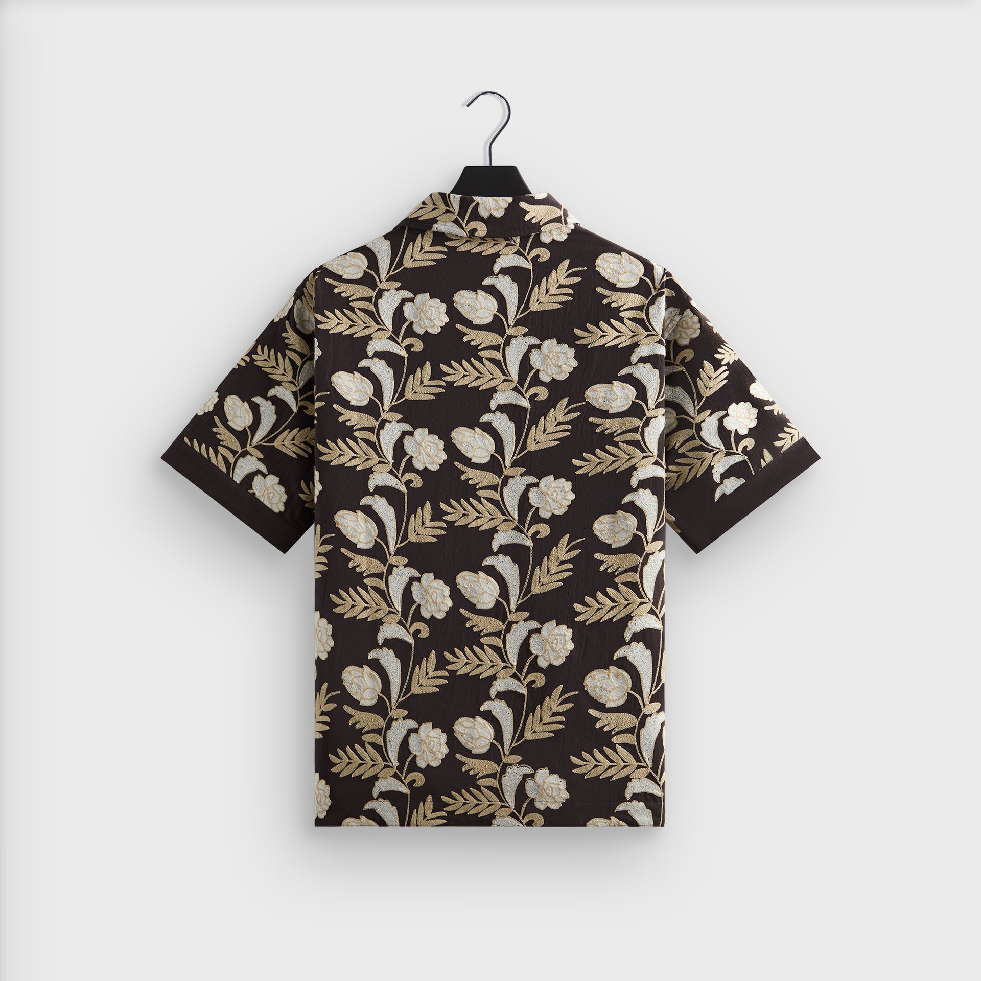 Kith Embroidered Floral Woodpoint Shirt - Kindling