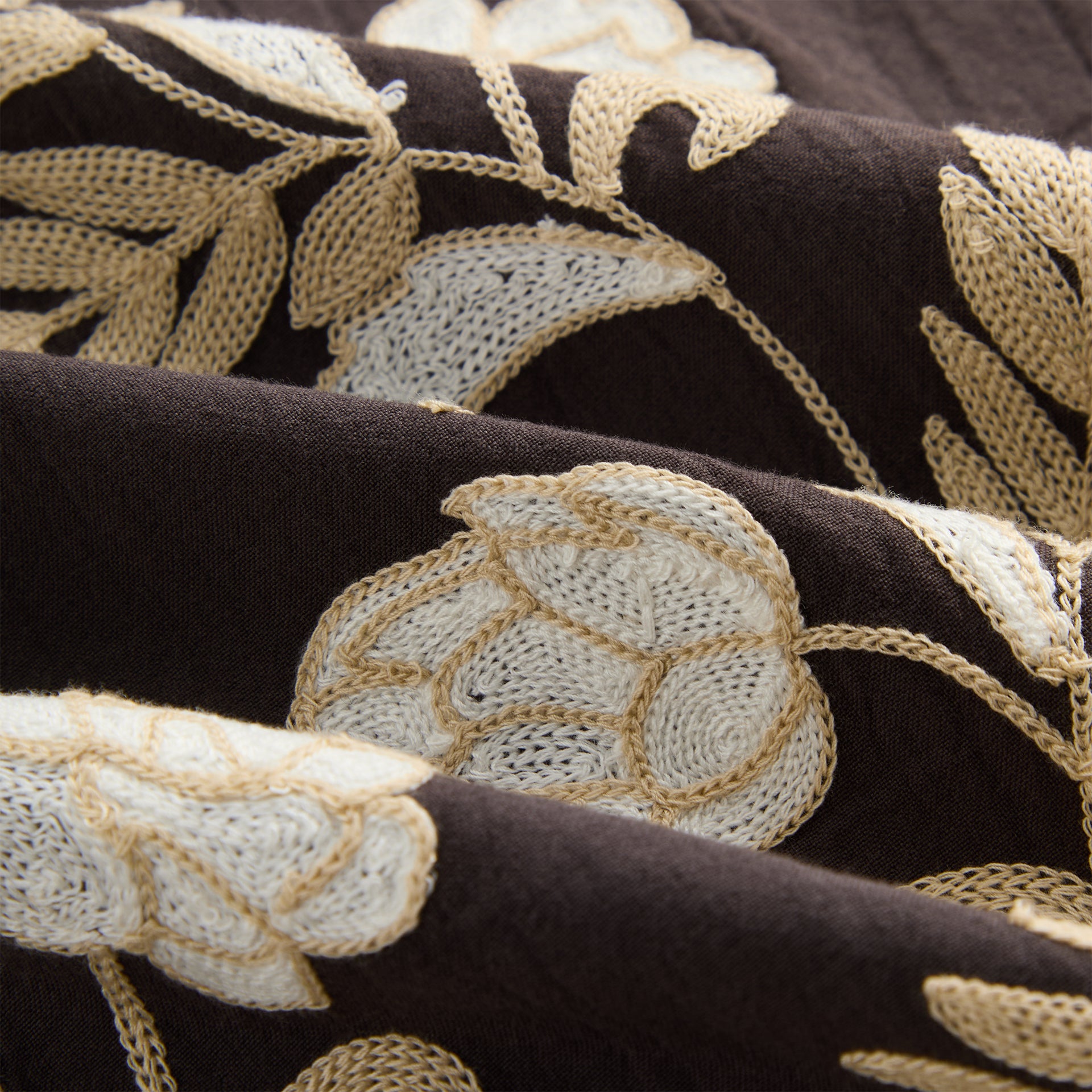 Kith Embroidered Floral Woodpoint Shirt - Kindling