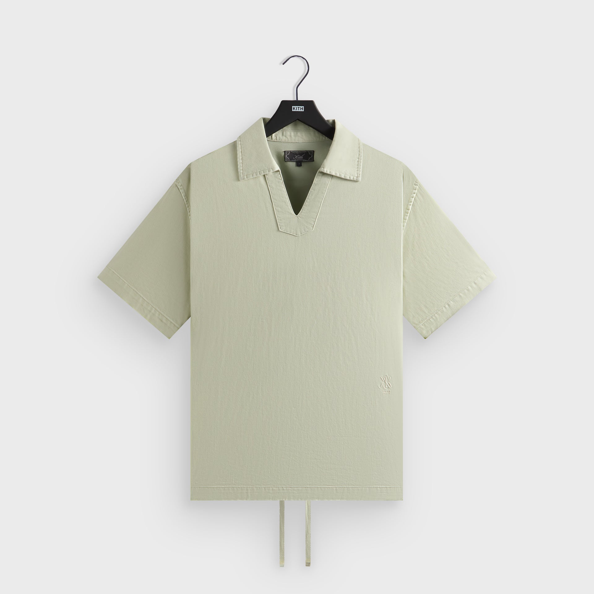 Kith Washed Denim Short Sleeve Glen Pullover - Serendipity