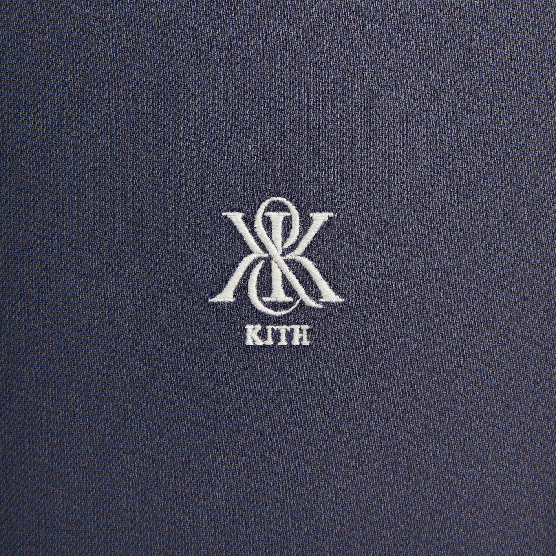 Kith Washed Denim Short Sleeve Glen Pullover - Nocturnal