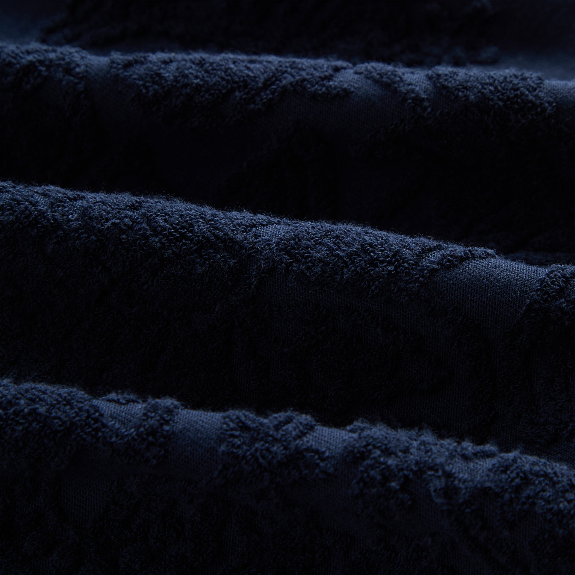 Kith Bandana Micro Terry Thompson Camp Collar Shirt - Nocturnal