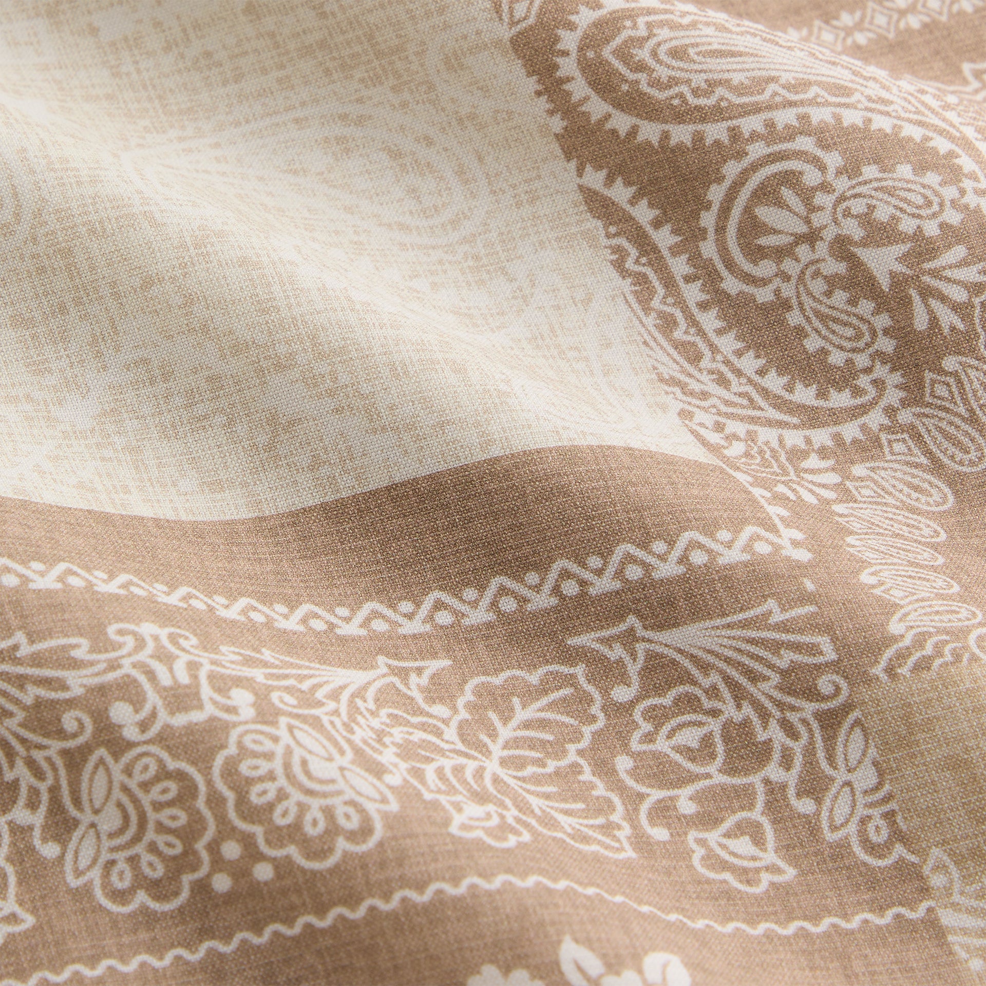 Kith Silk Lyocell Bandana Reade Shirt - Canvas