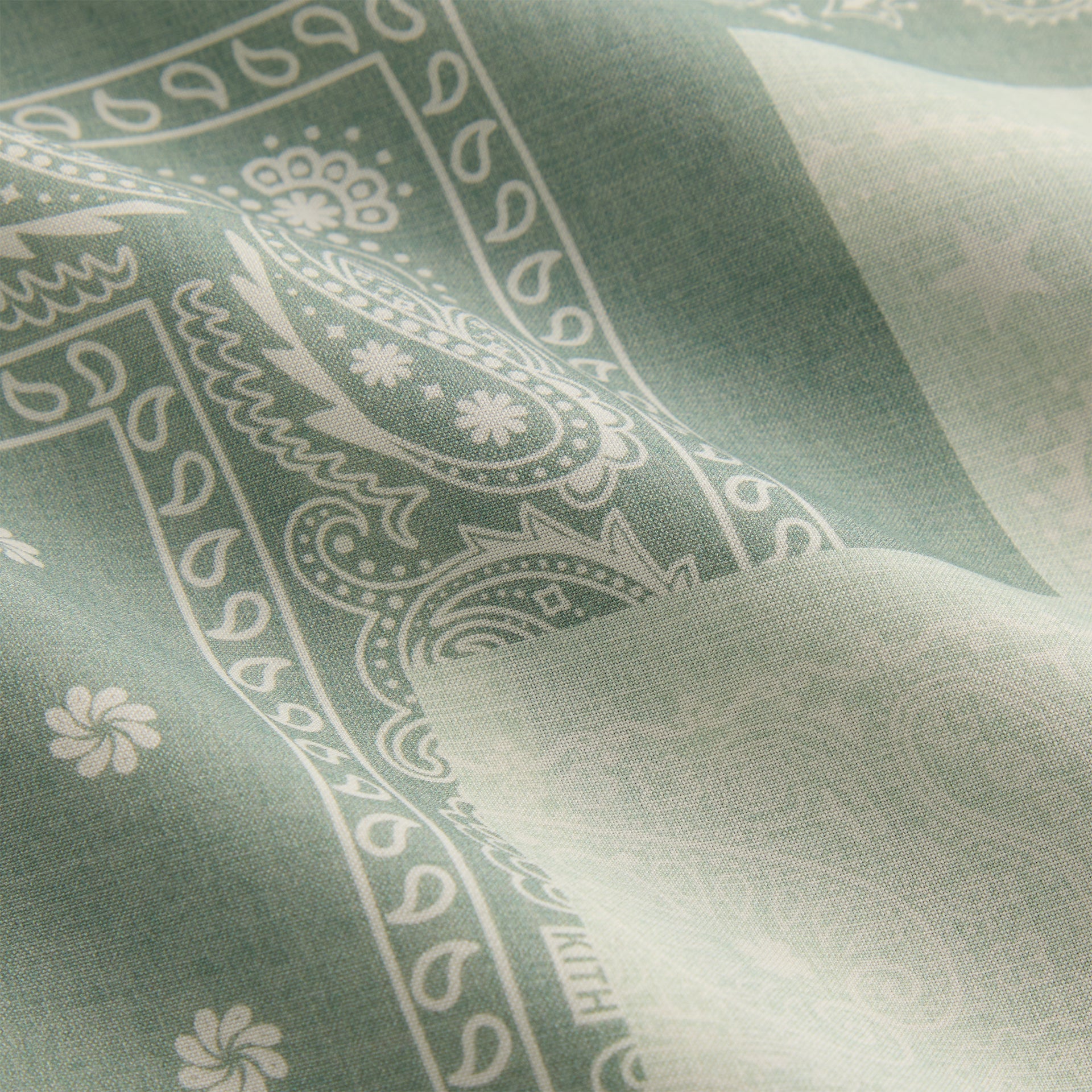 Kith Silk Lyocell Bandana Reade Shirt - Realm