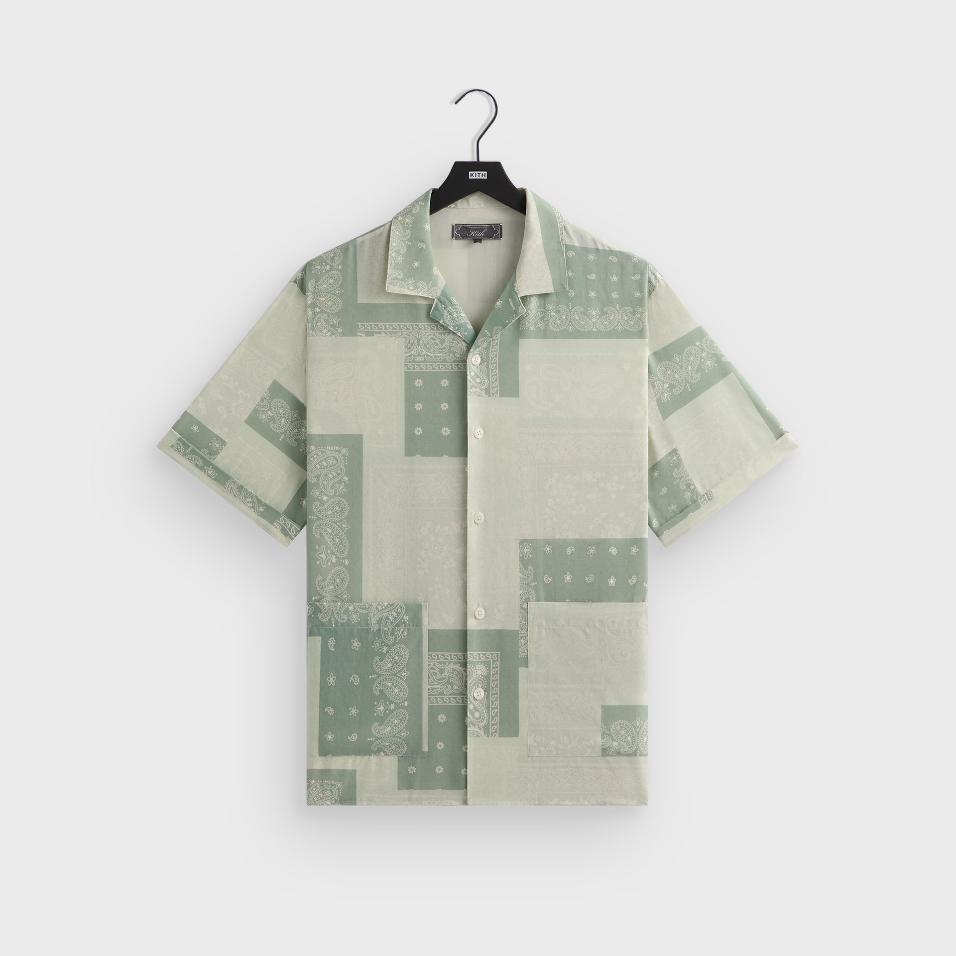 Kith Silk Lyocell Bandana Reade Shirt - Realm