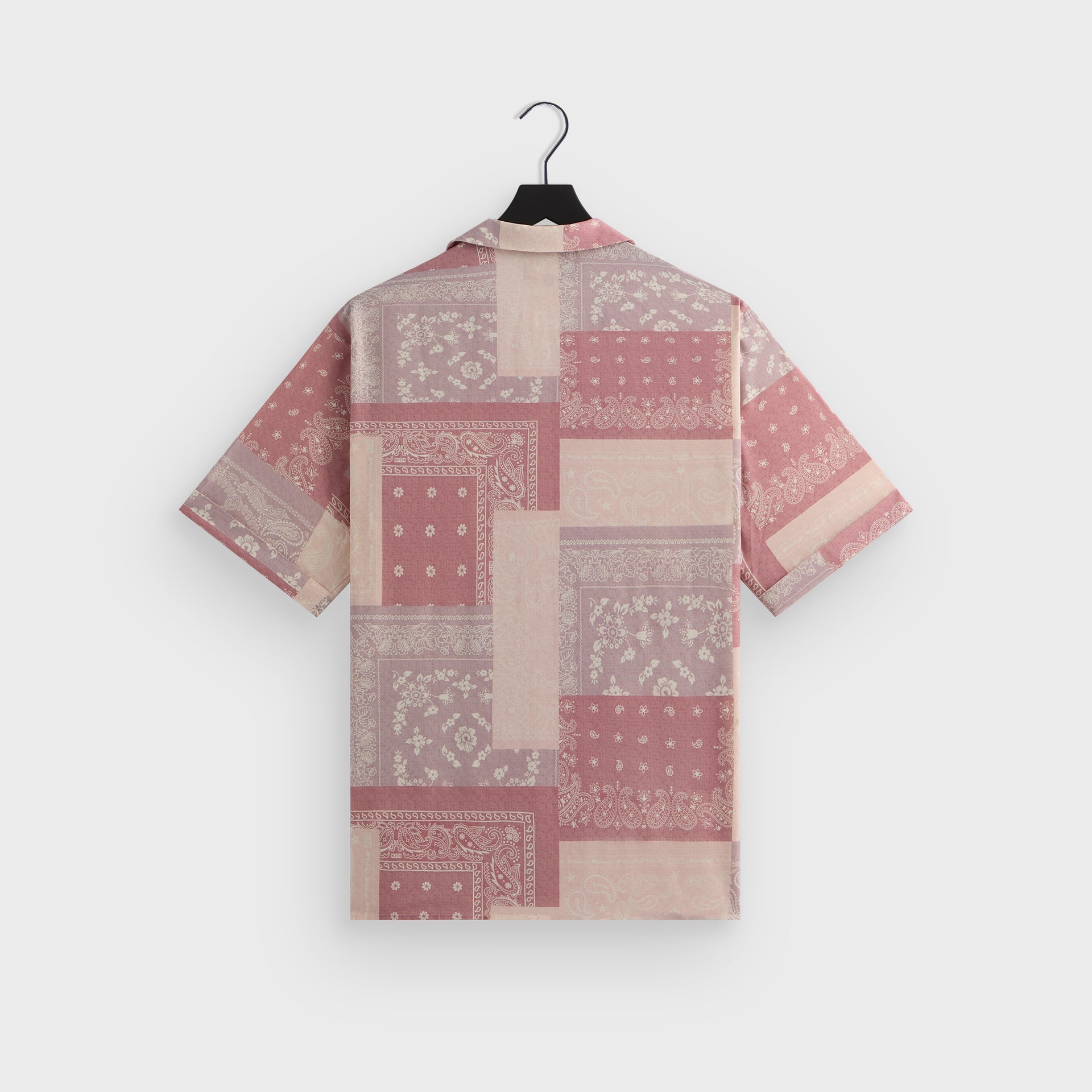 Kith Silk Lyocell Bandana Reade Shirt - Pink Opal