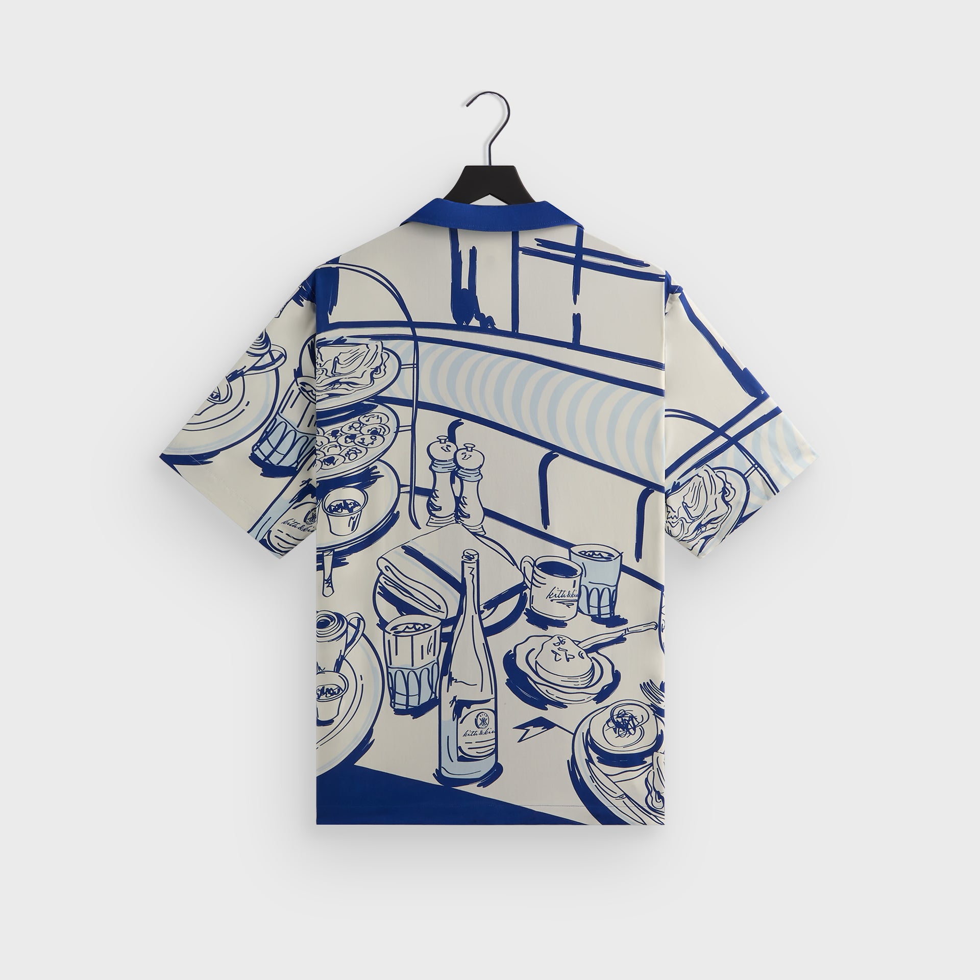 Kith Still Life Short Sleeve Thompson Camp Collar Shirt - Current