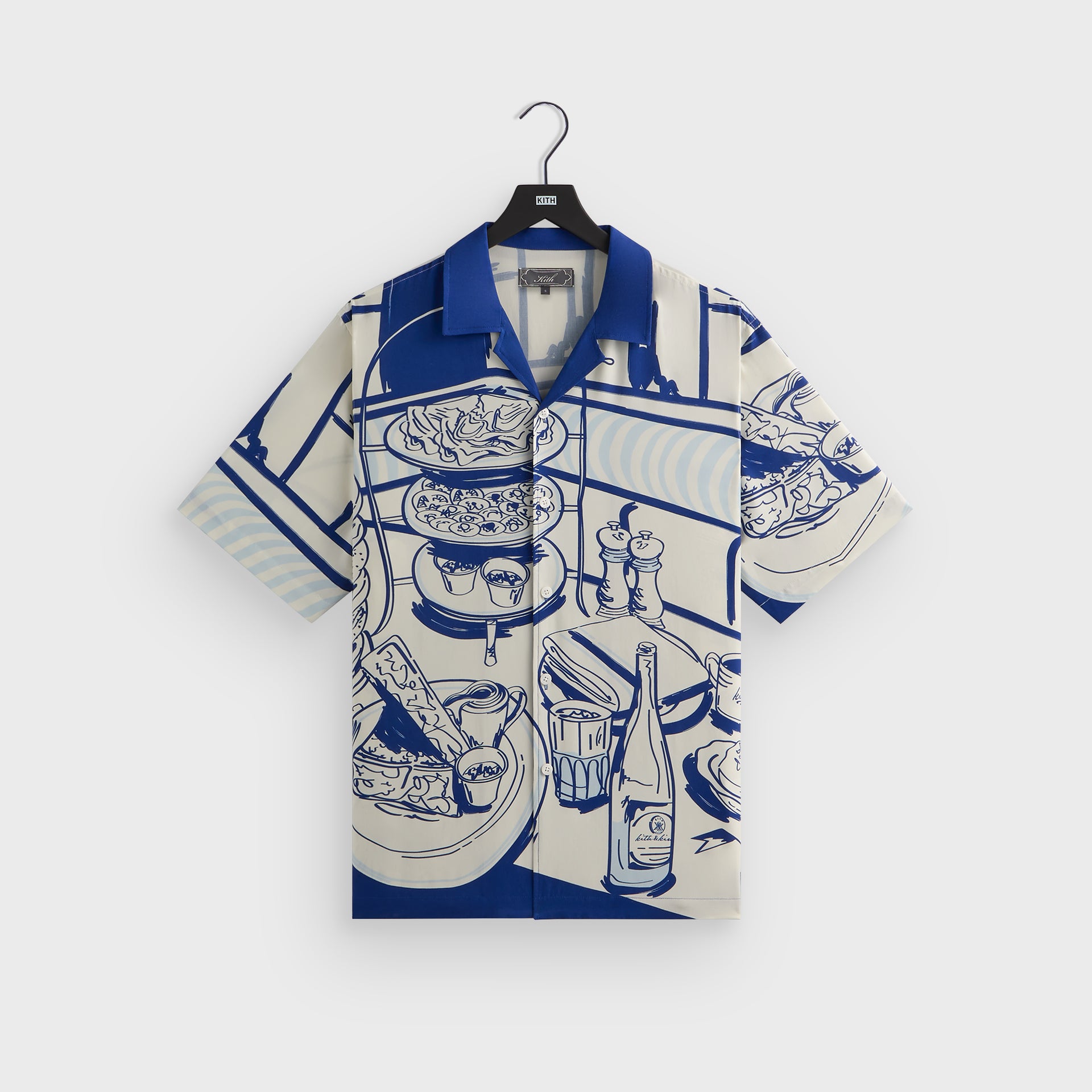 Kith Still Life Short Sleeve Thompson Camp Collar Shirt - Current