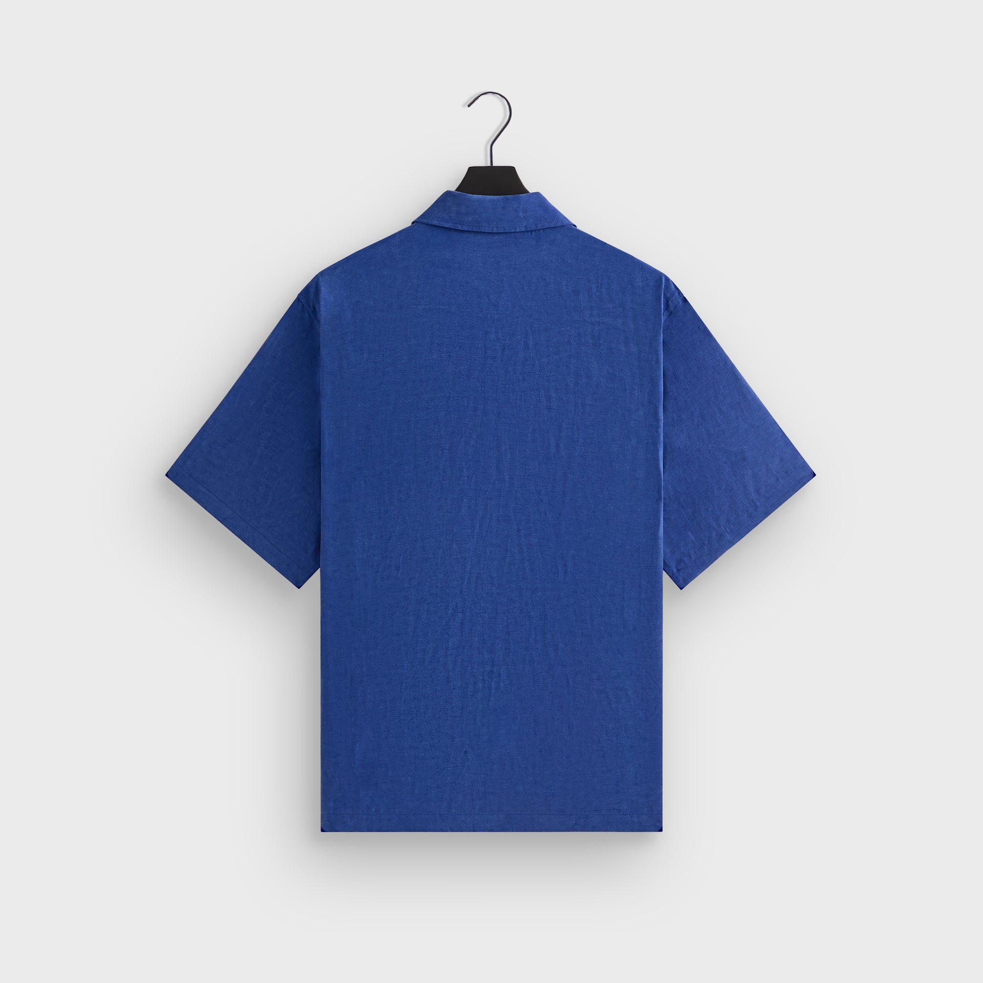 Kith Cupro Linen Short Sleeve Boxy Collared Overshirt - Current