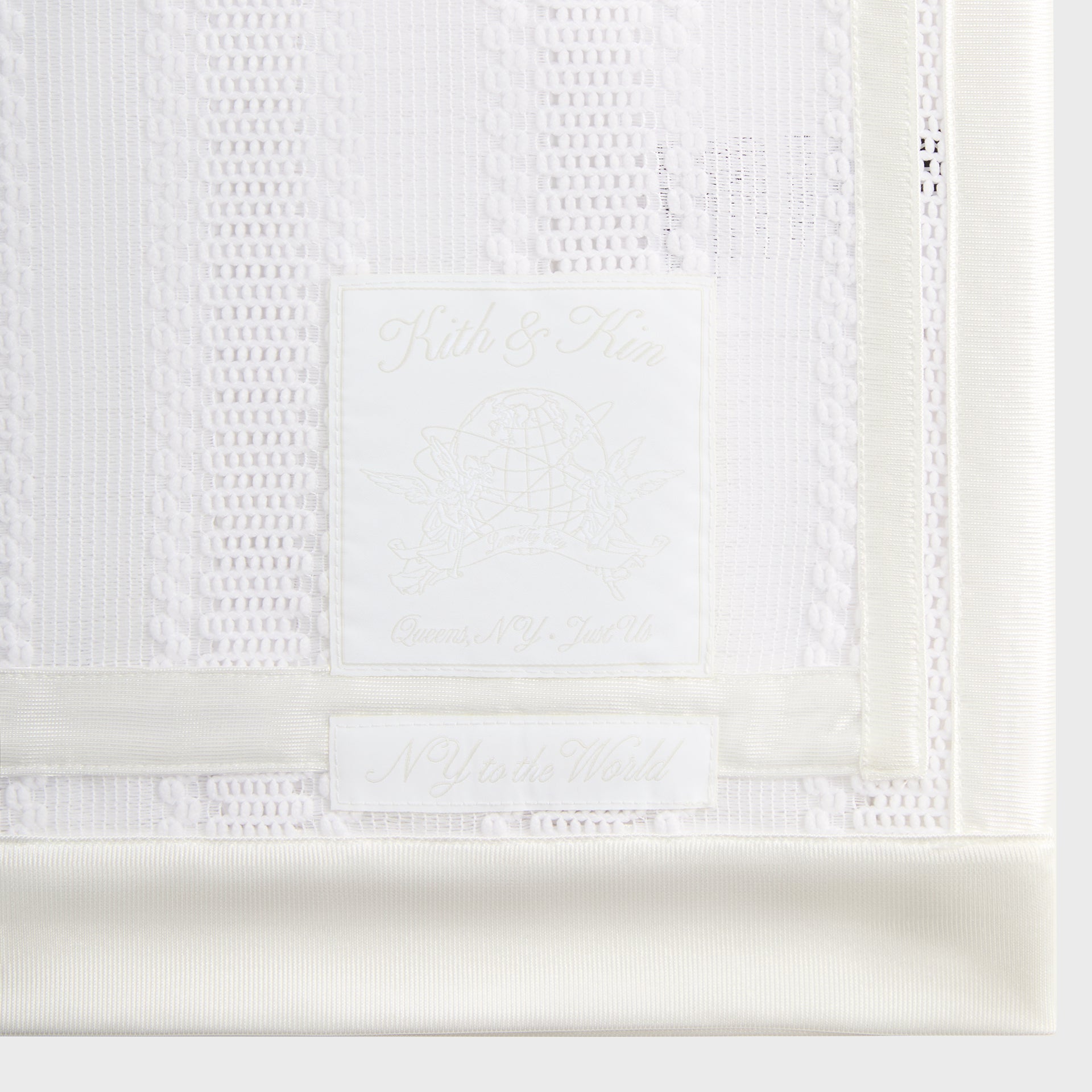 Kith Leon Short Sleeve Lace Combo Jersey - White