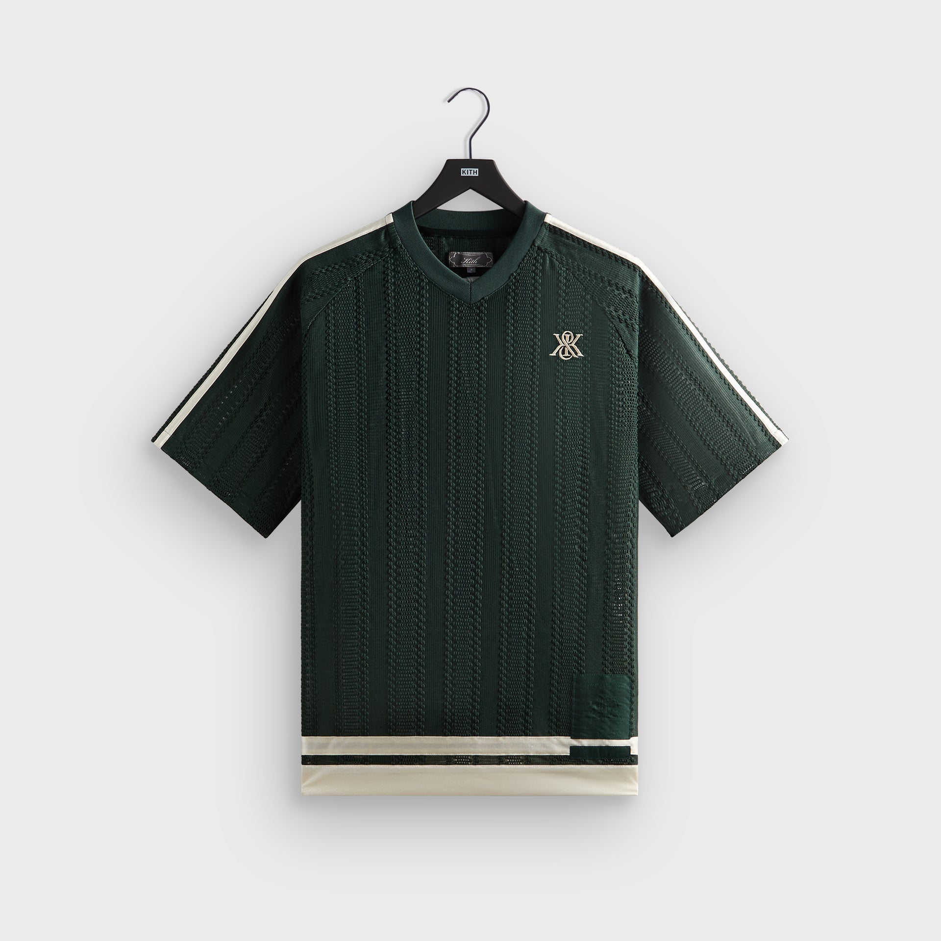 Kith Leon Short Sleeve Lace Combo Jersey - Stadium