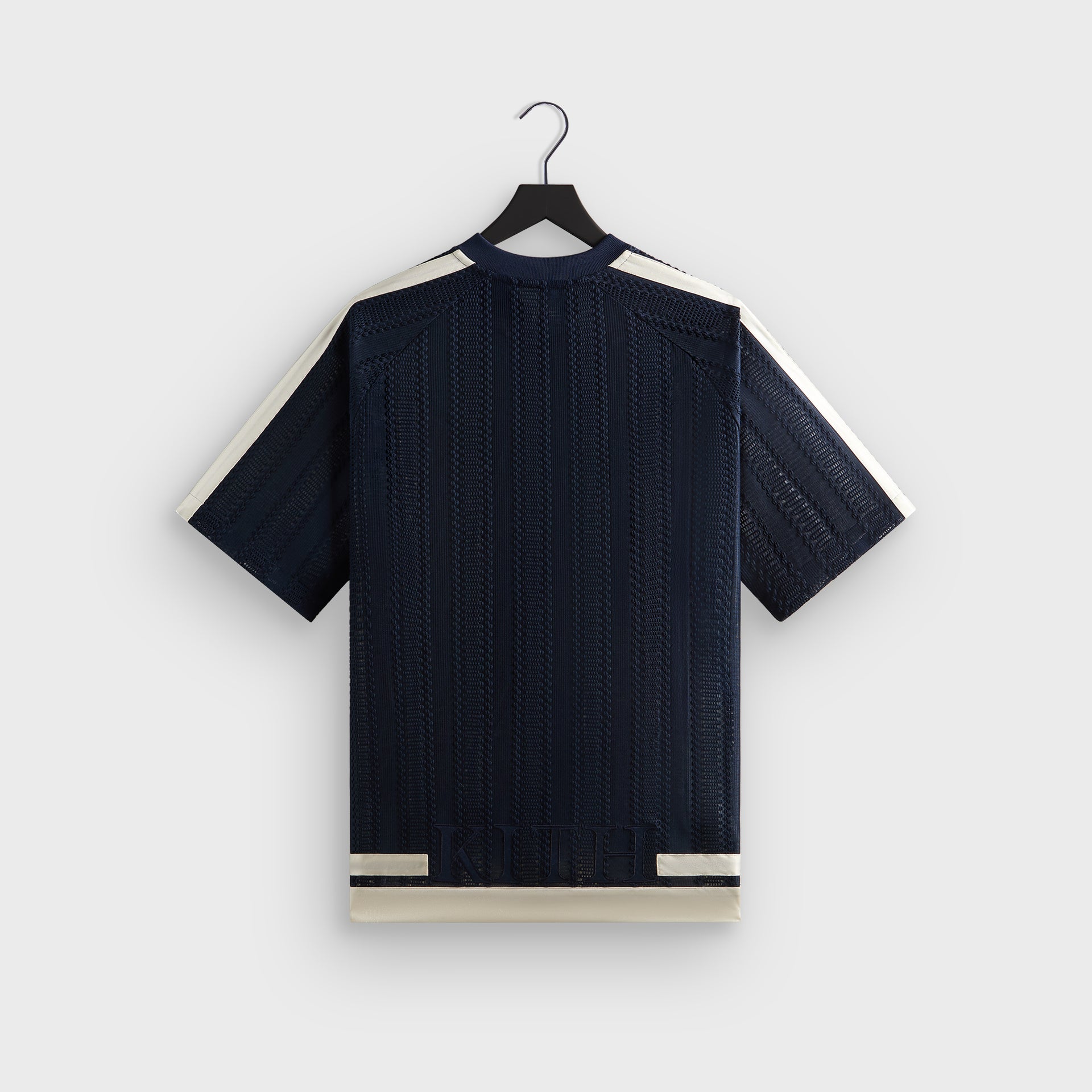 Kith Leon Short Sleeve Lace Combo Jersey - Nocturnal