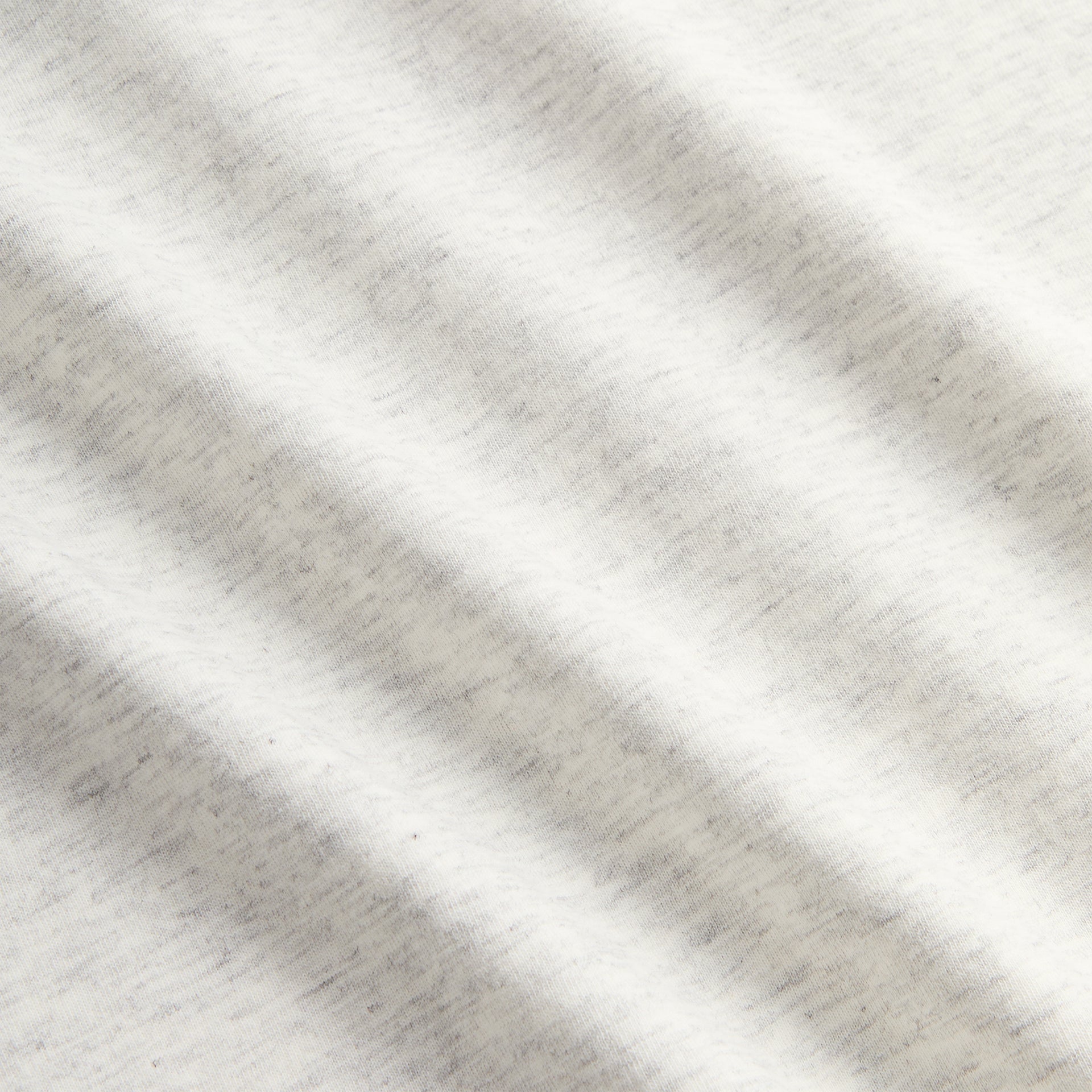 &Kin Pima Jersey Short Sleeve Heathrow Tee - Light Heather Grey