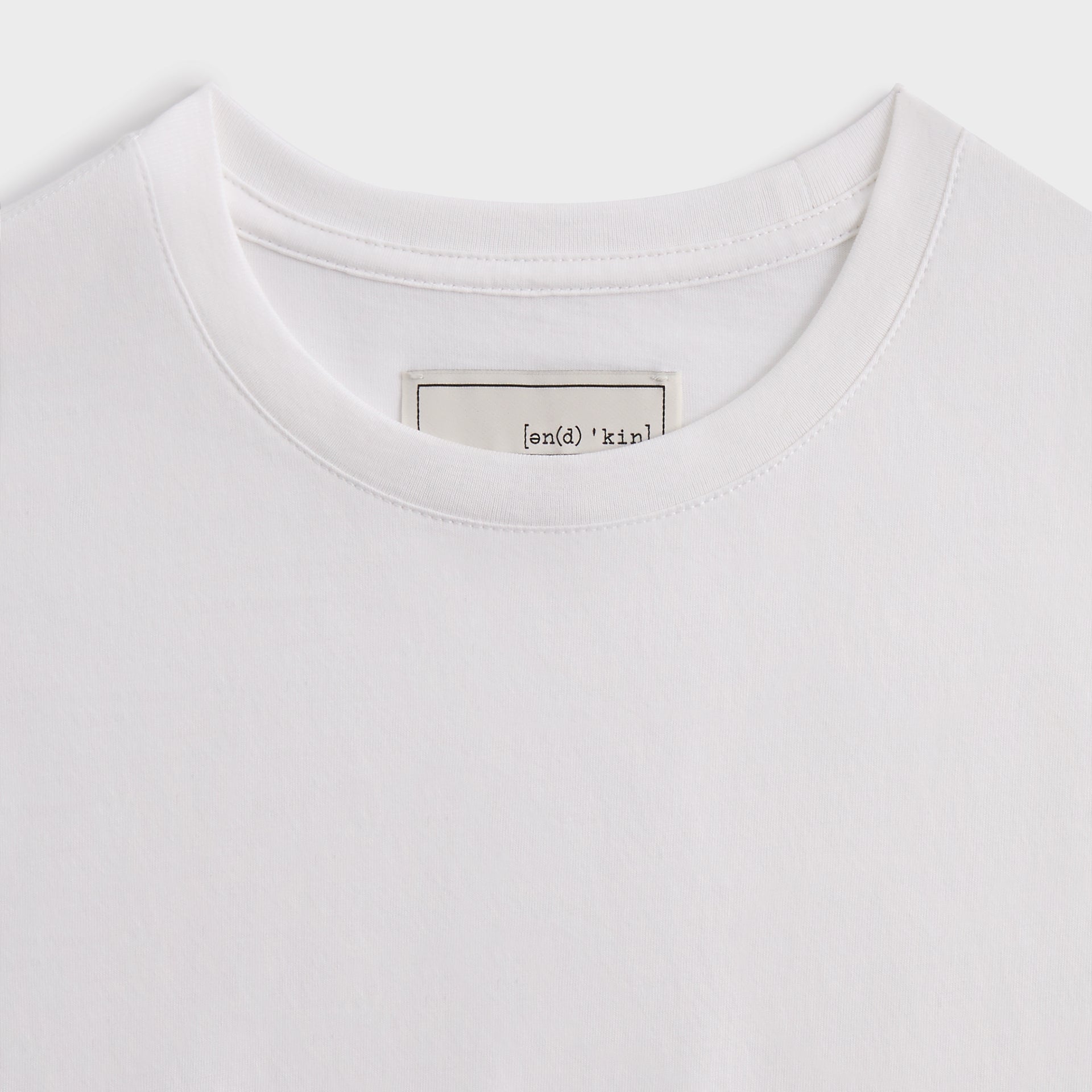 &Kin Pima Jersey Short Sleeve Heathrow Tee - White