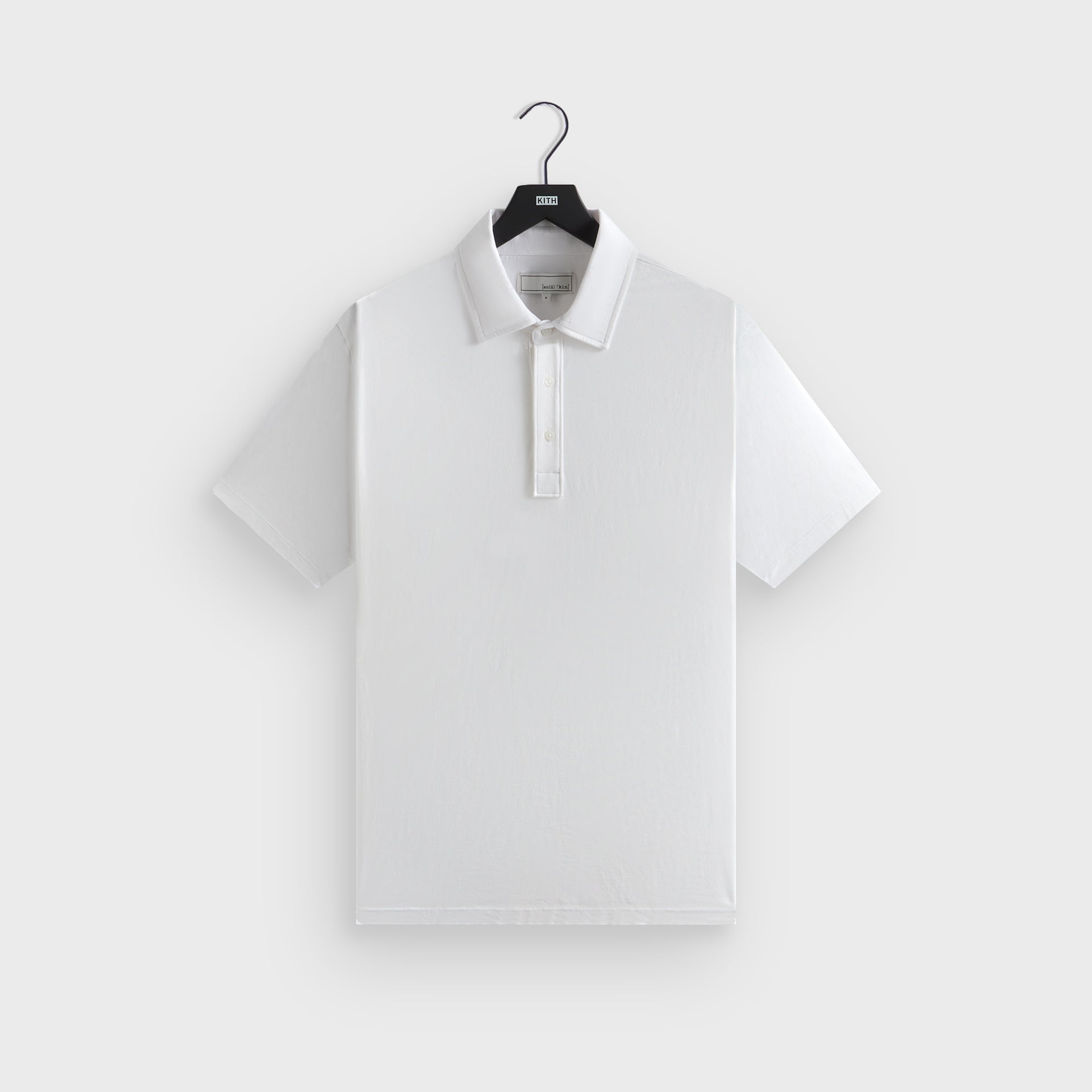 &Kin Pima Jersey Short Sleeve Heathrow Polo - White