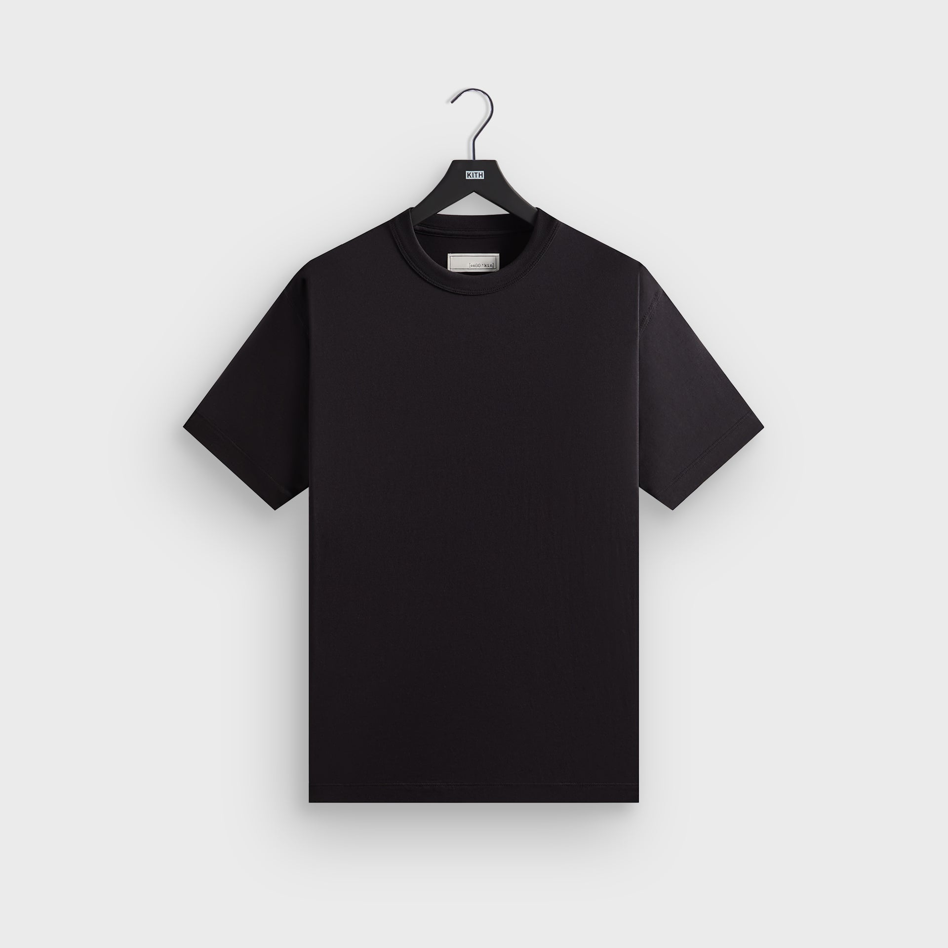 &Kin Pima Jersey Alex Boxy Tee - Black