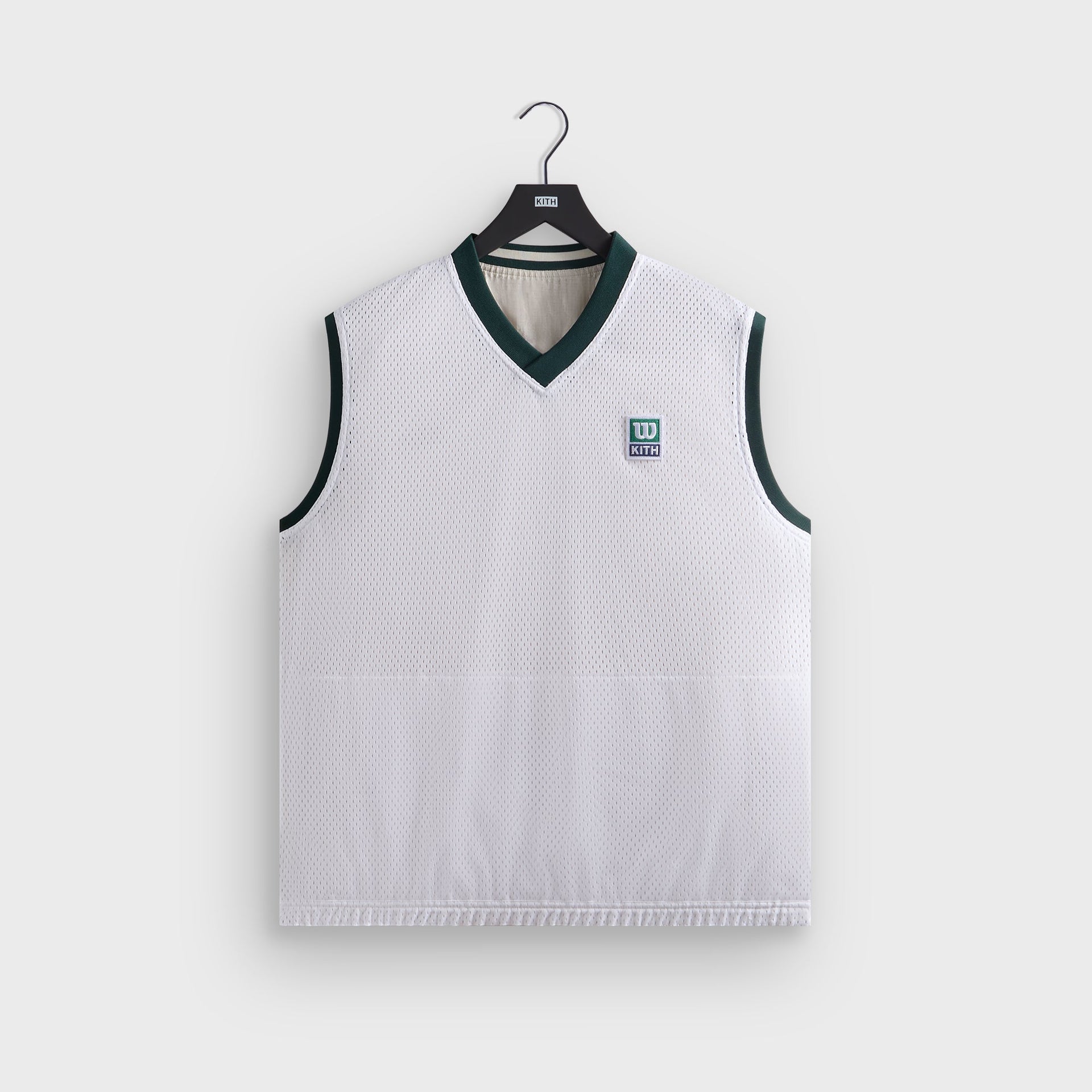 Kith for Wilson Dobby Reversible Vest - Sandrift