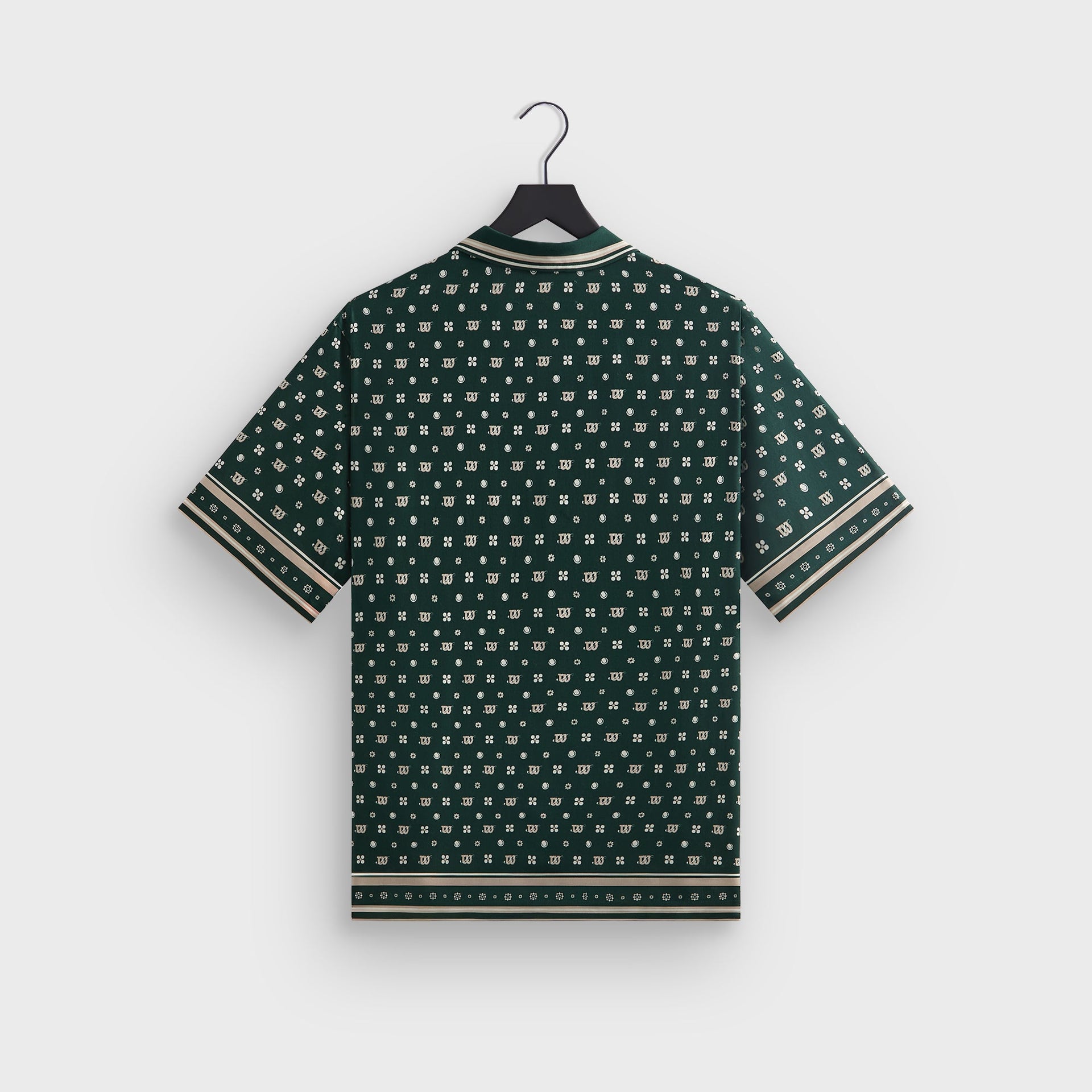 Kith for Wilson Silk Lyocell Thompson Camp Collar Shirt - Stadium