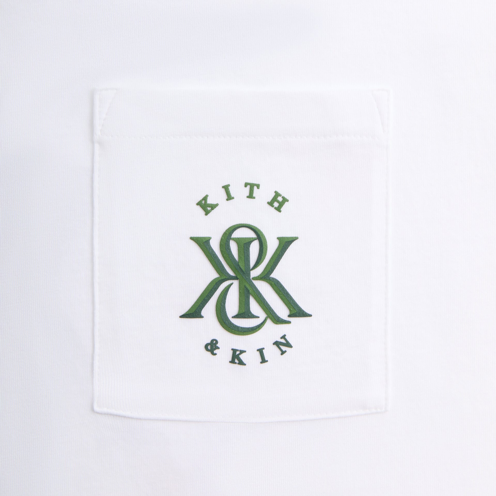 Kith K&K Floral Pocket Tee - White