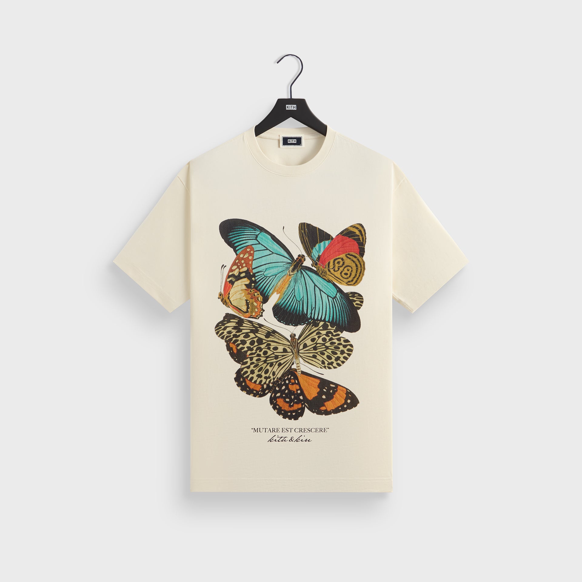 Kith Butterfly Vintage Tee - Sandrift