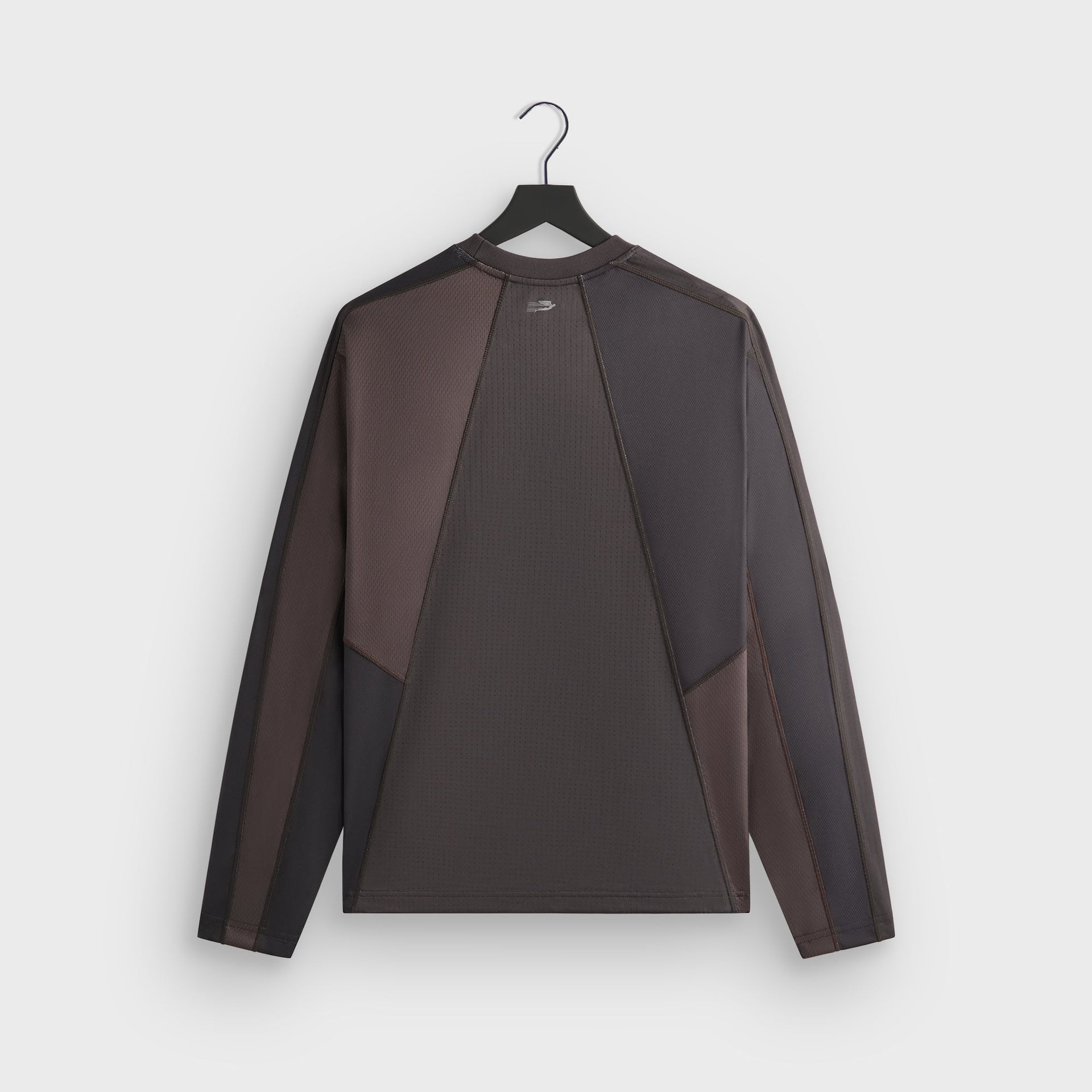 Kith Long Sleeve Panelled Otto Tee - Kindling