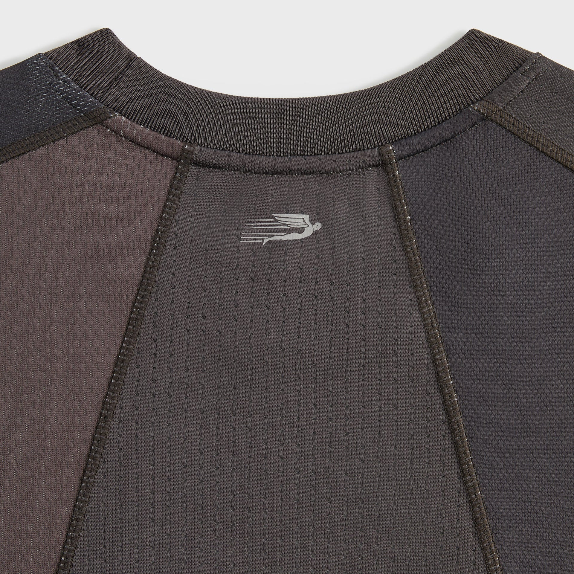 Kith Long Sleeve Panelled Otto Tee - Kindling