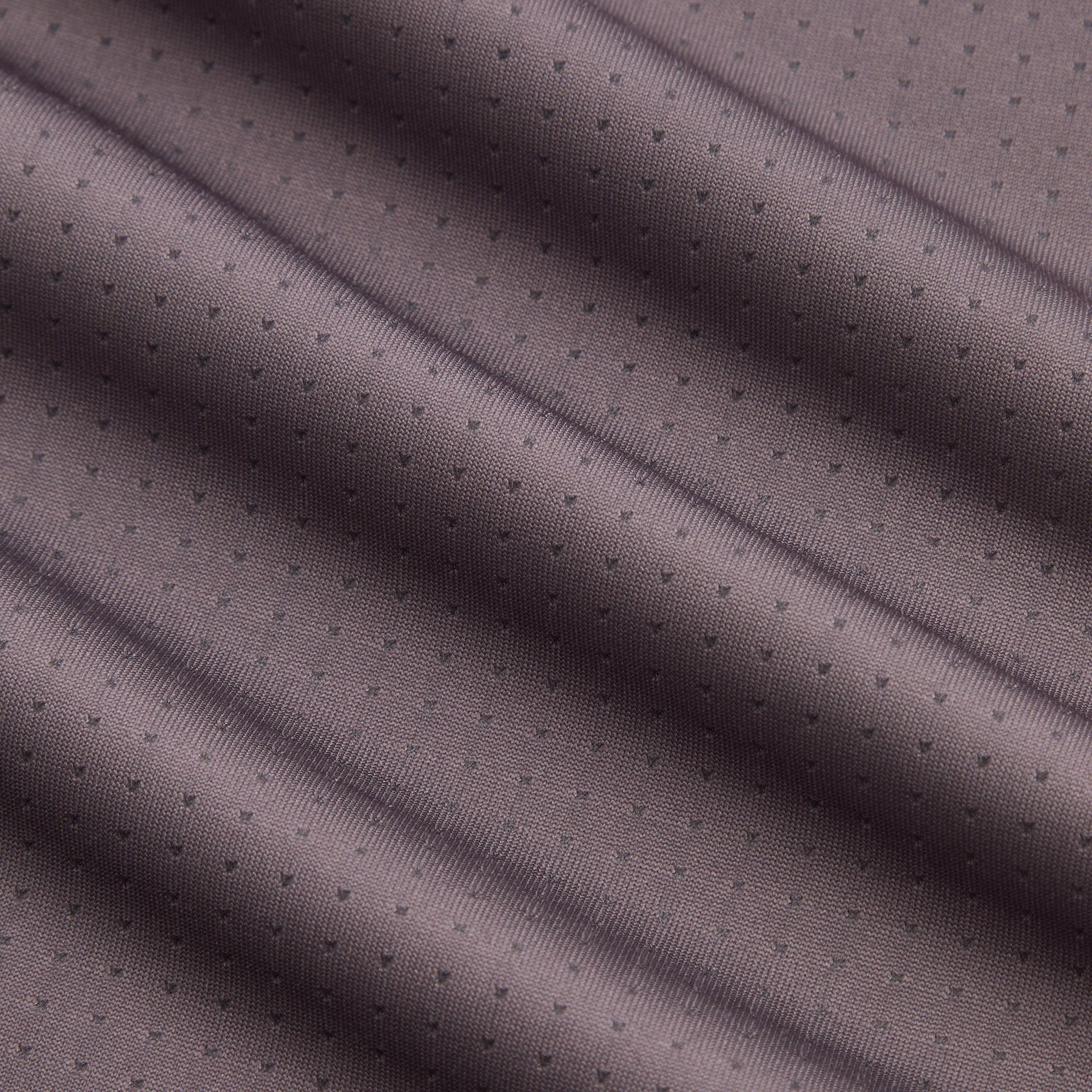 Kith Long Sleeve Panelled Otto Tee - Dusty Mauve