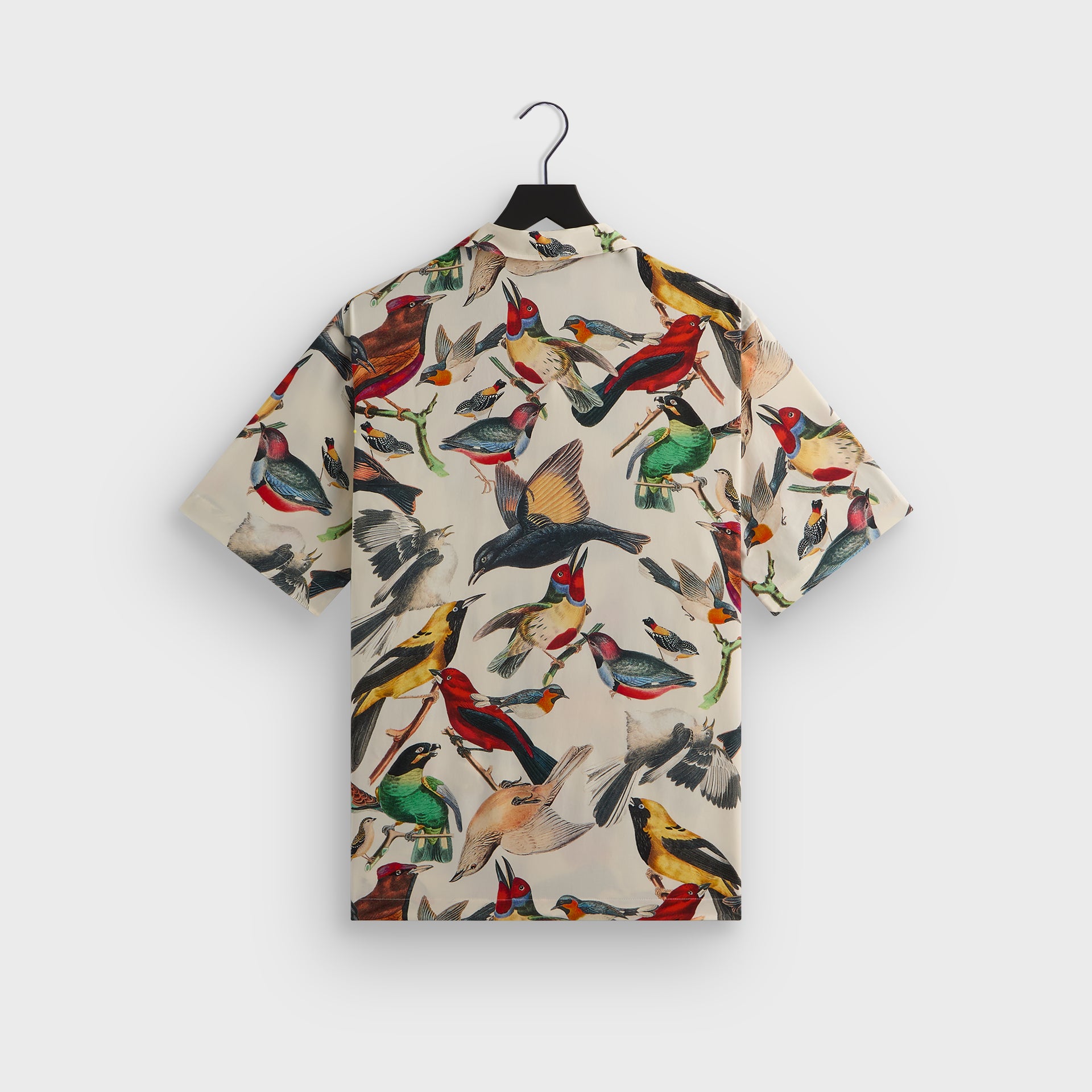 &Kin Tropical Bird Camp Collar Shirt - Sandrift