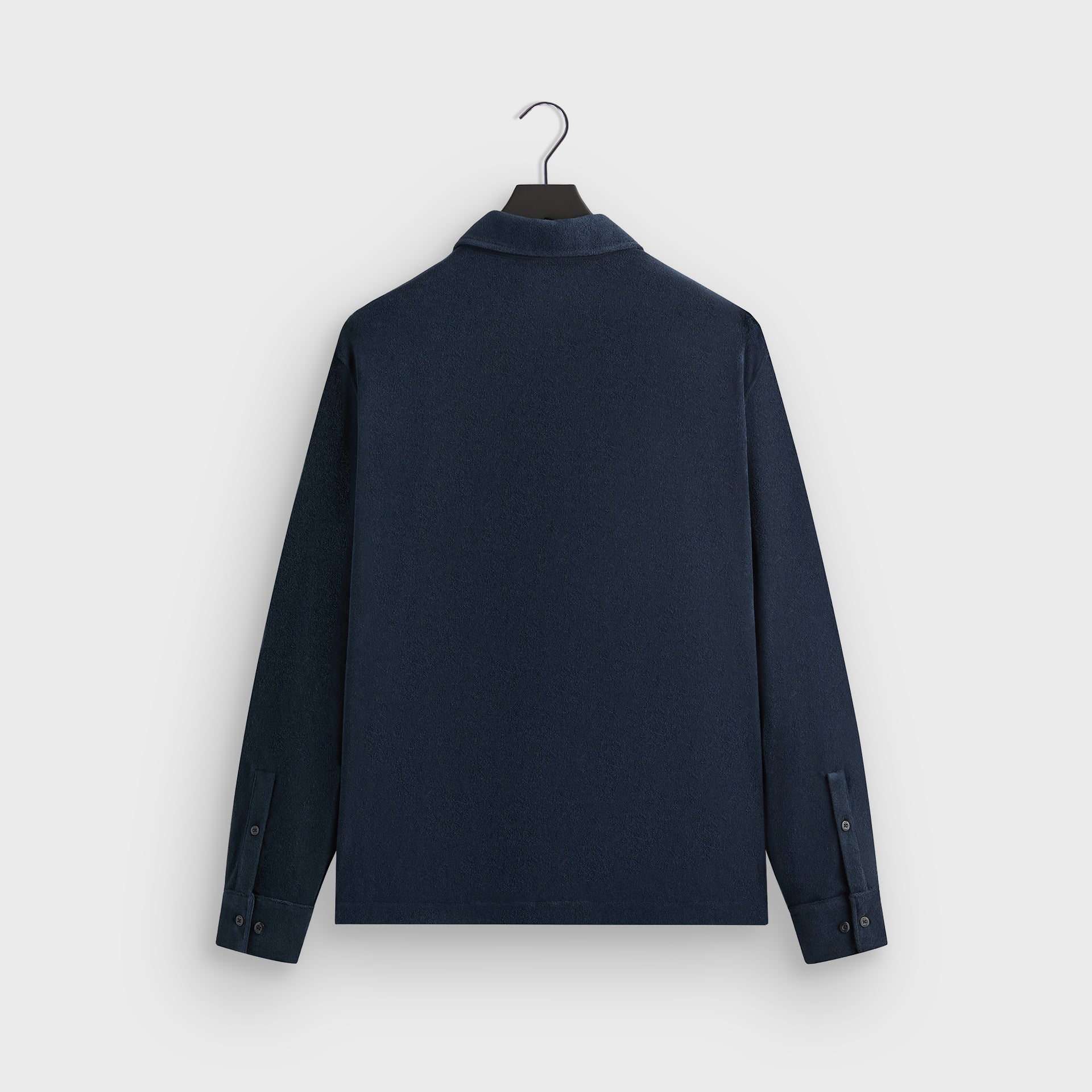 Kith Terry Boxy Collared Overshirt - Nocturnal