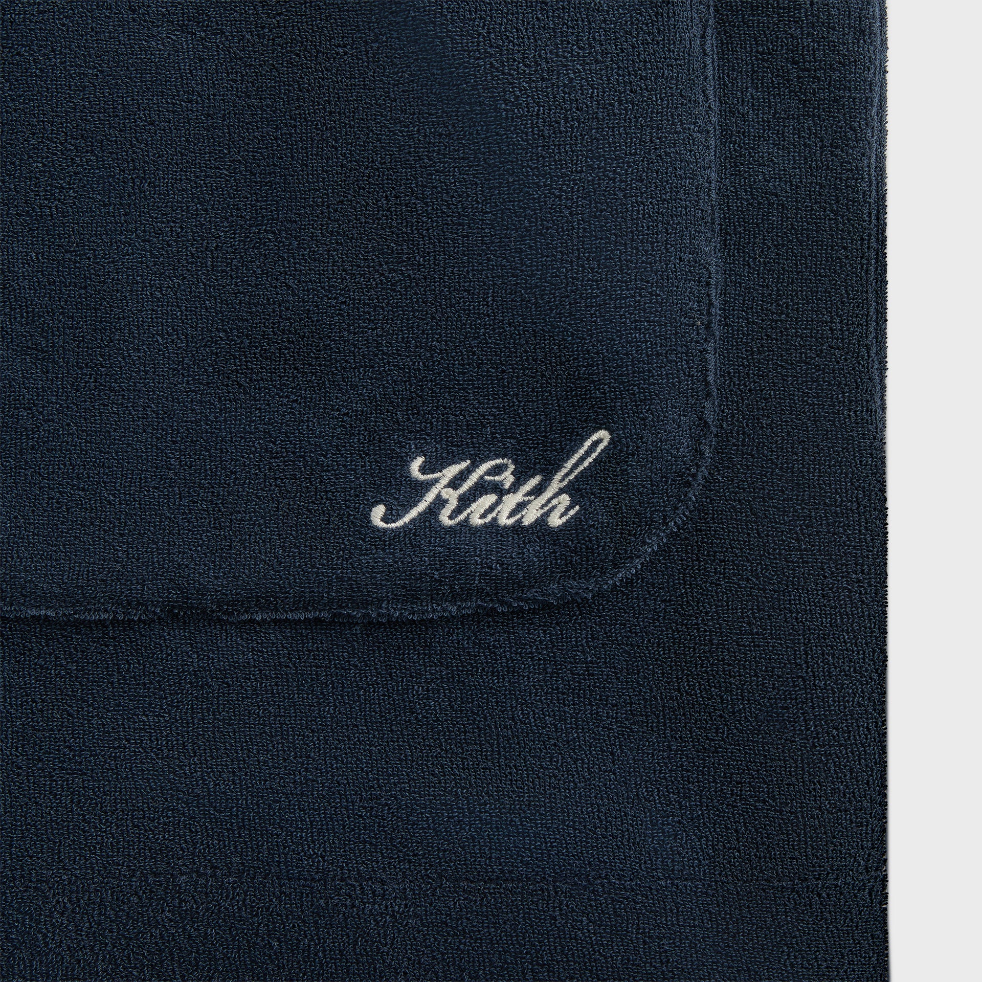 Kith Terry Boxy Collared Overshirt - Nocturnal