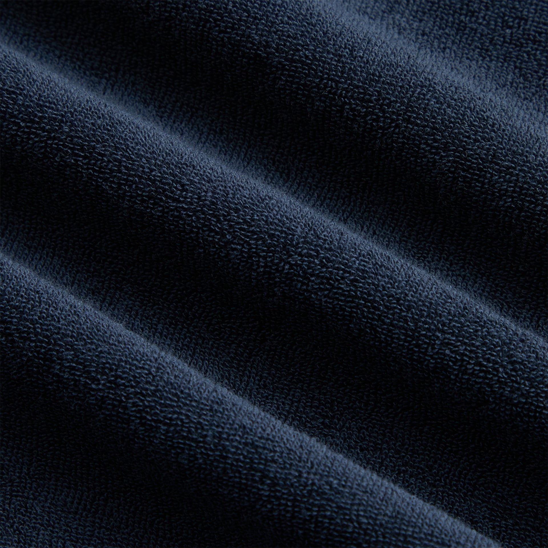 Kith Terry Boxy Collared Overshirt - Nocturnal