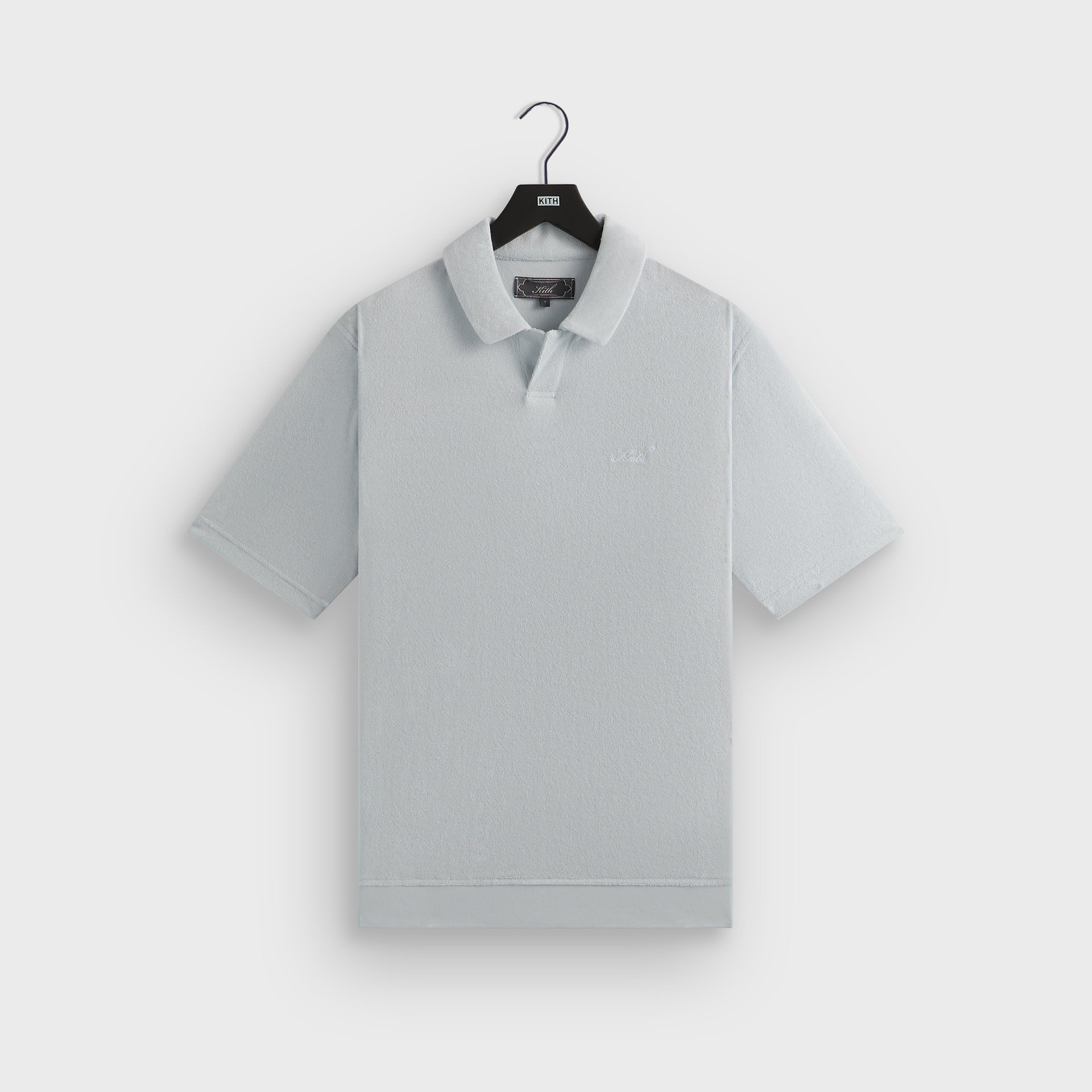 Kith Plush Terry Leo Polo - Light Indigo