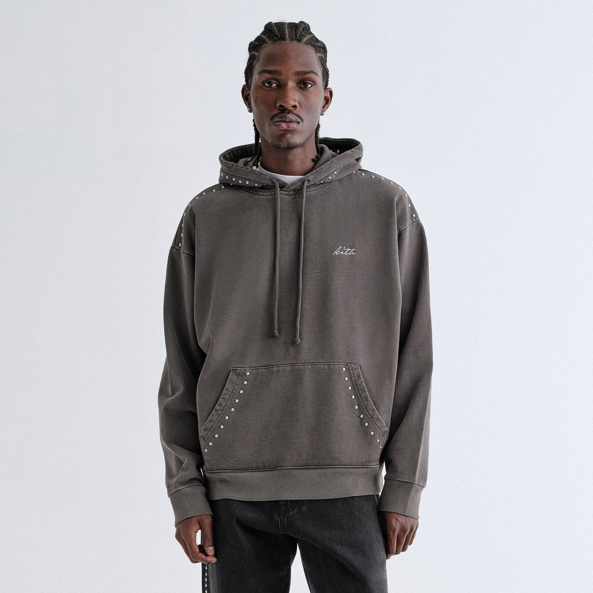 Kith Rivet Nelson Hoodie - Void