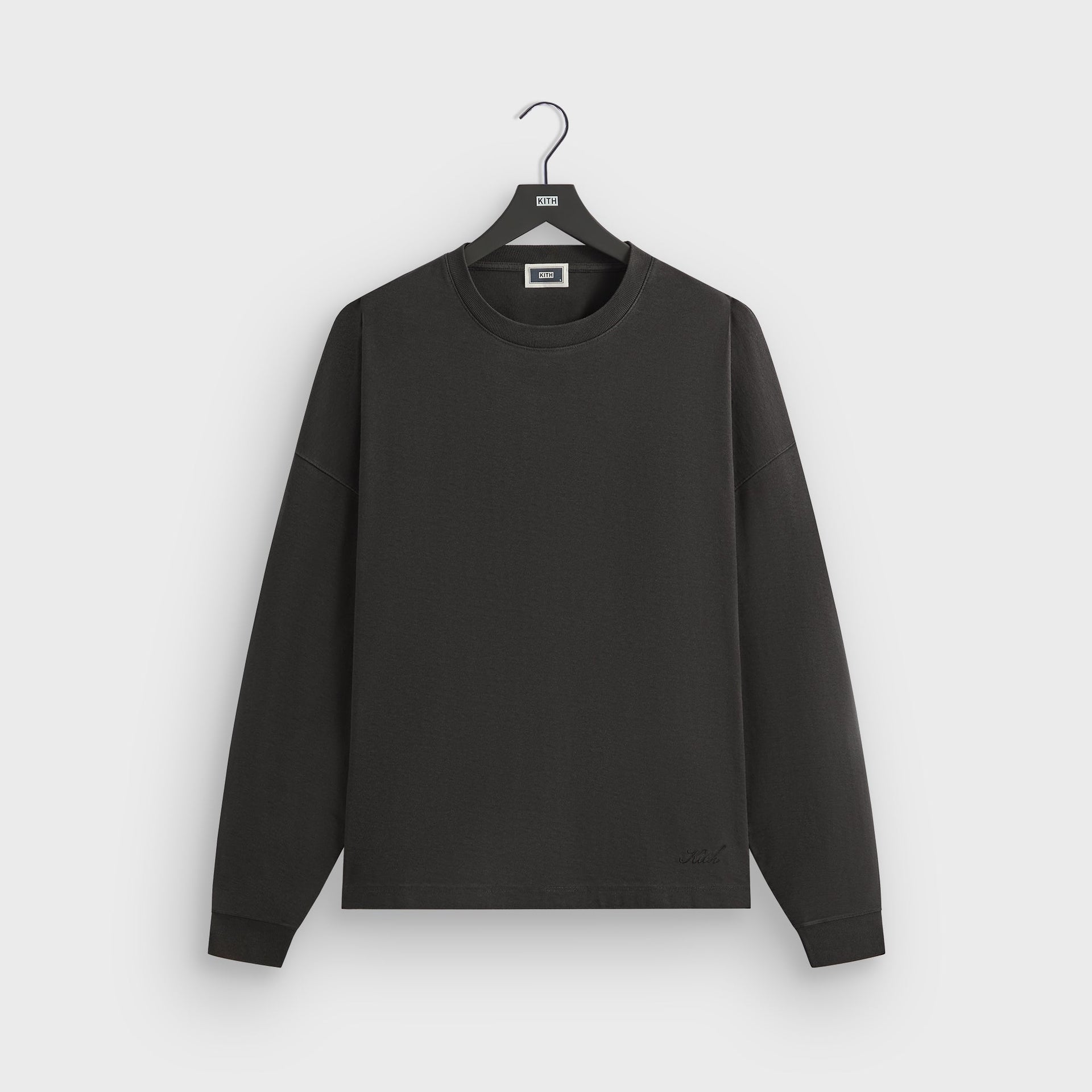Kith Long Sleeve Lawson Tee - Black