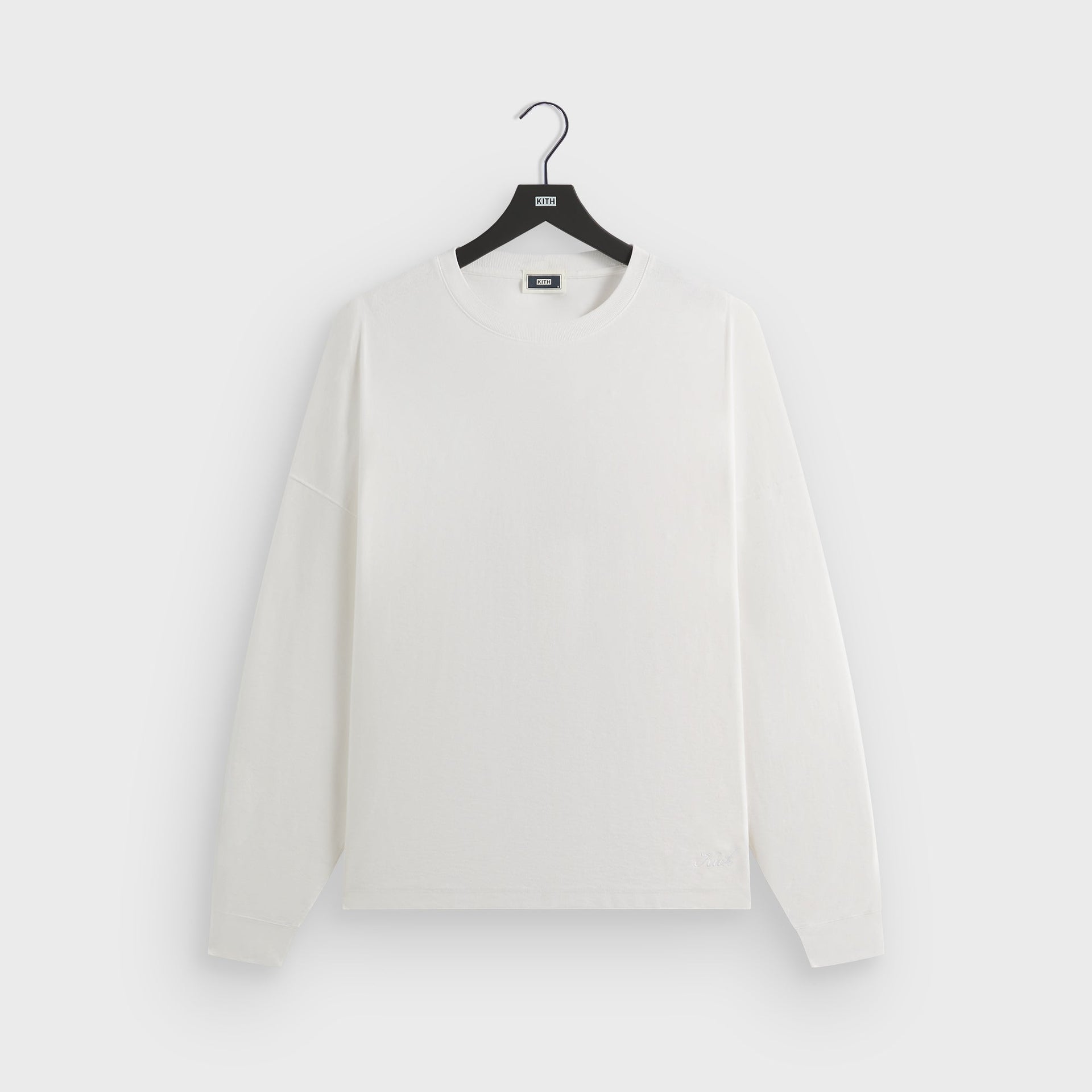 Kith Long Sleeve Lawson Tee - White